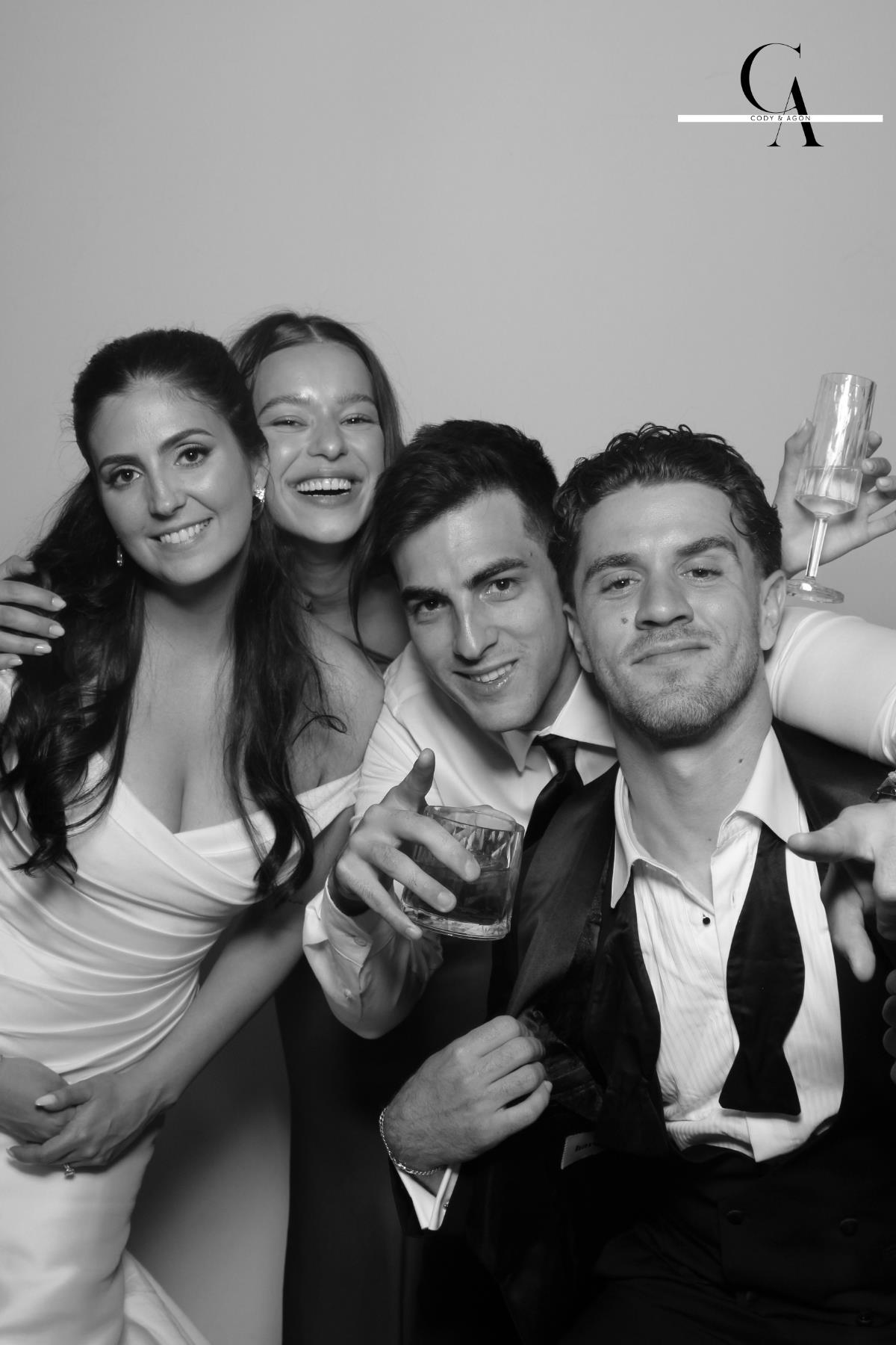 Cody & Agon | View more photos from the event at gallery.myselfiemirror.ca/u/romanmyselfiemirrorca/Cody-Agon