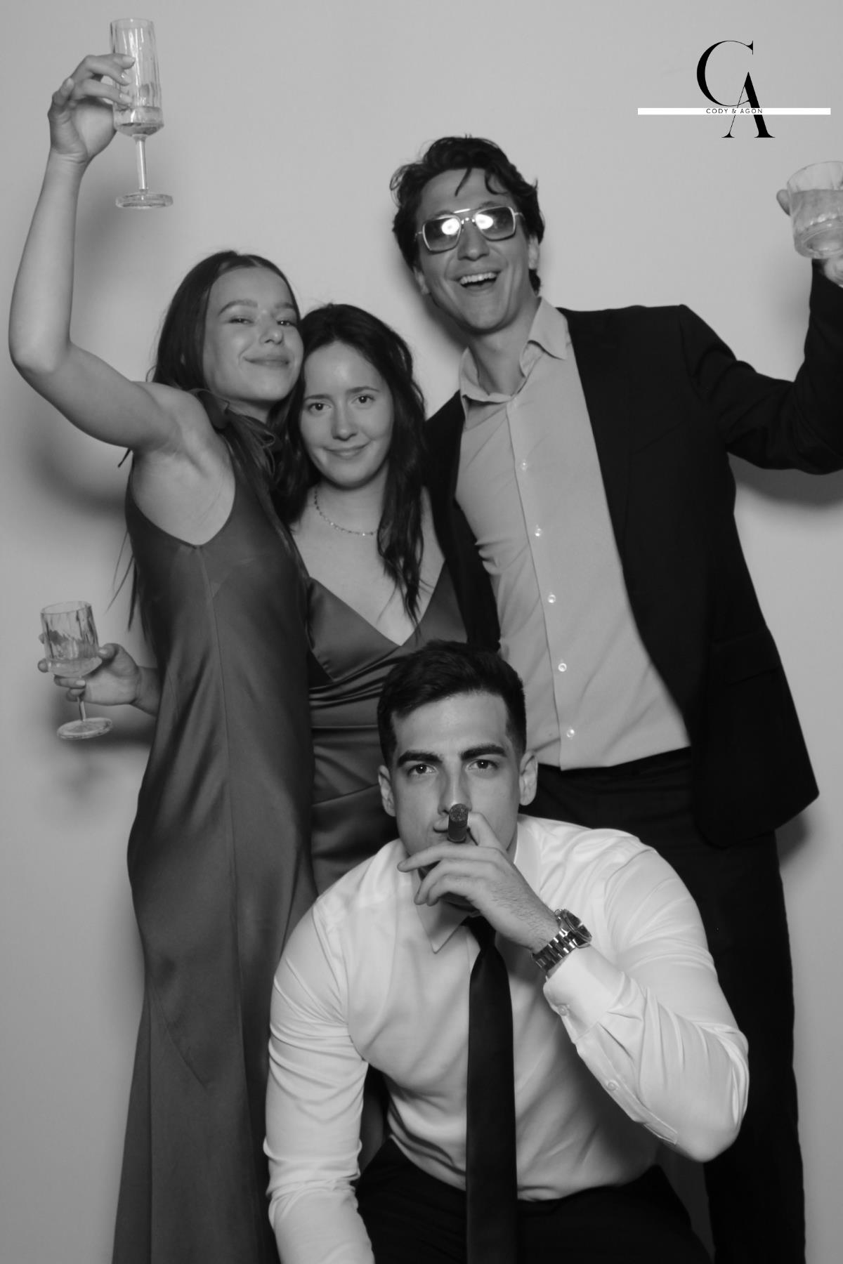 Cody & Agon | View more photos from the event at gallery.myselfiemirror.ca/u/romanmyselfiemirrorca/Cody-Agon