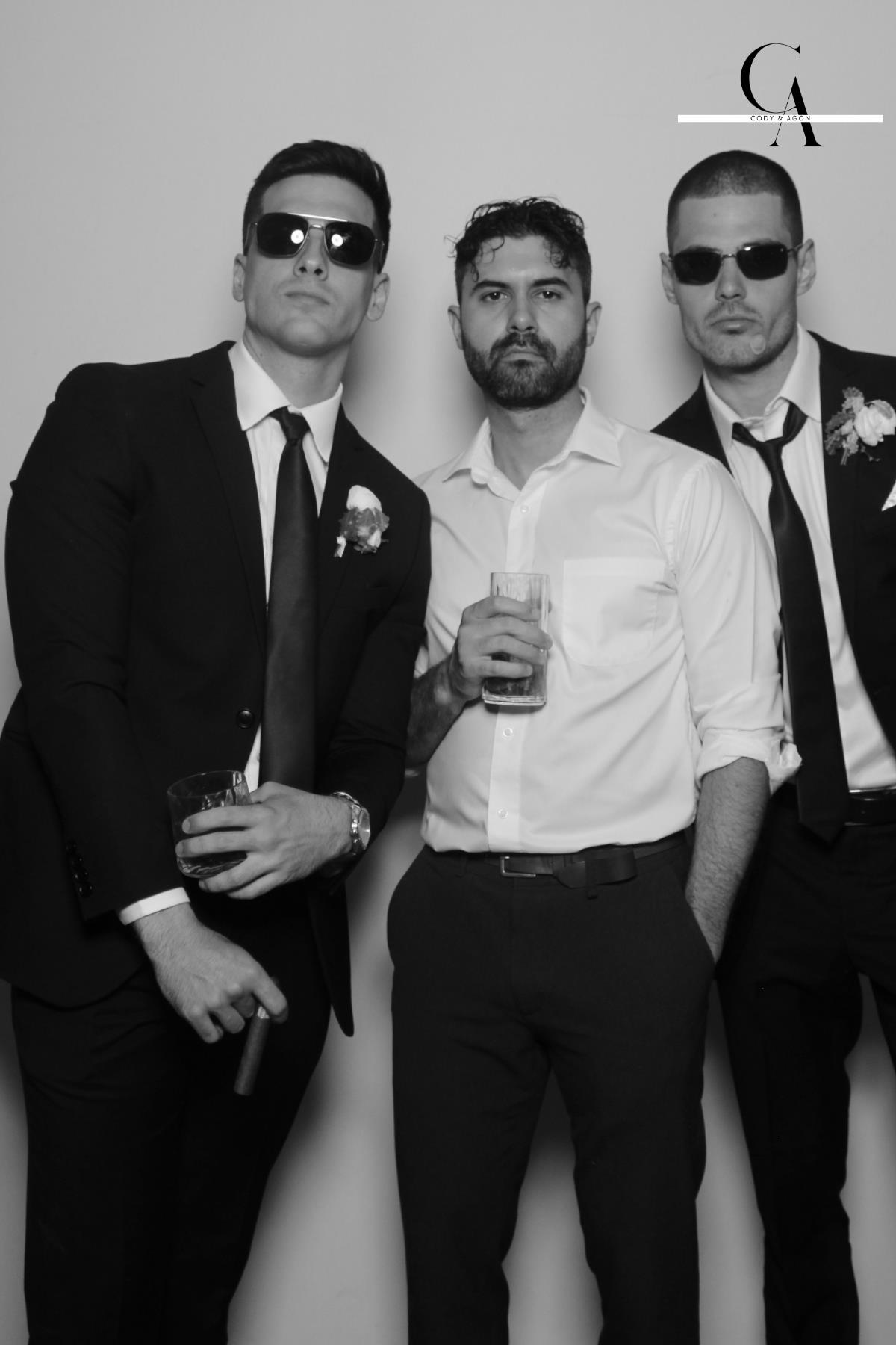 Cody & Agon | View more photos from the event at gallery.myselfiemirror.ca/u/romanmyselfiemirrorca/Cody-Agon