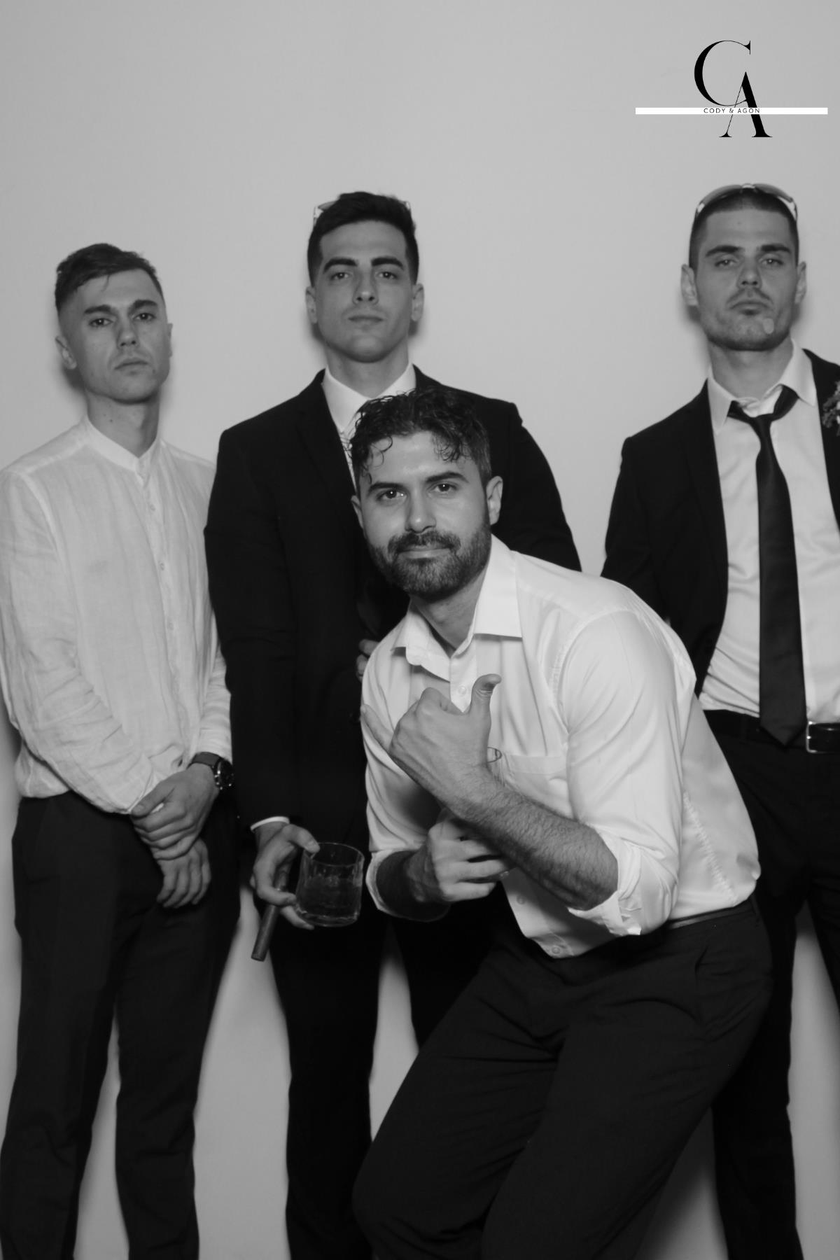 Cody & Agon | View more photos from the event at gallery.myselfiemirror.ca/u/romanmyselfiemirrorca/Cody-Agon