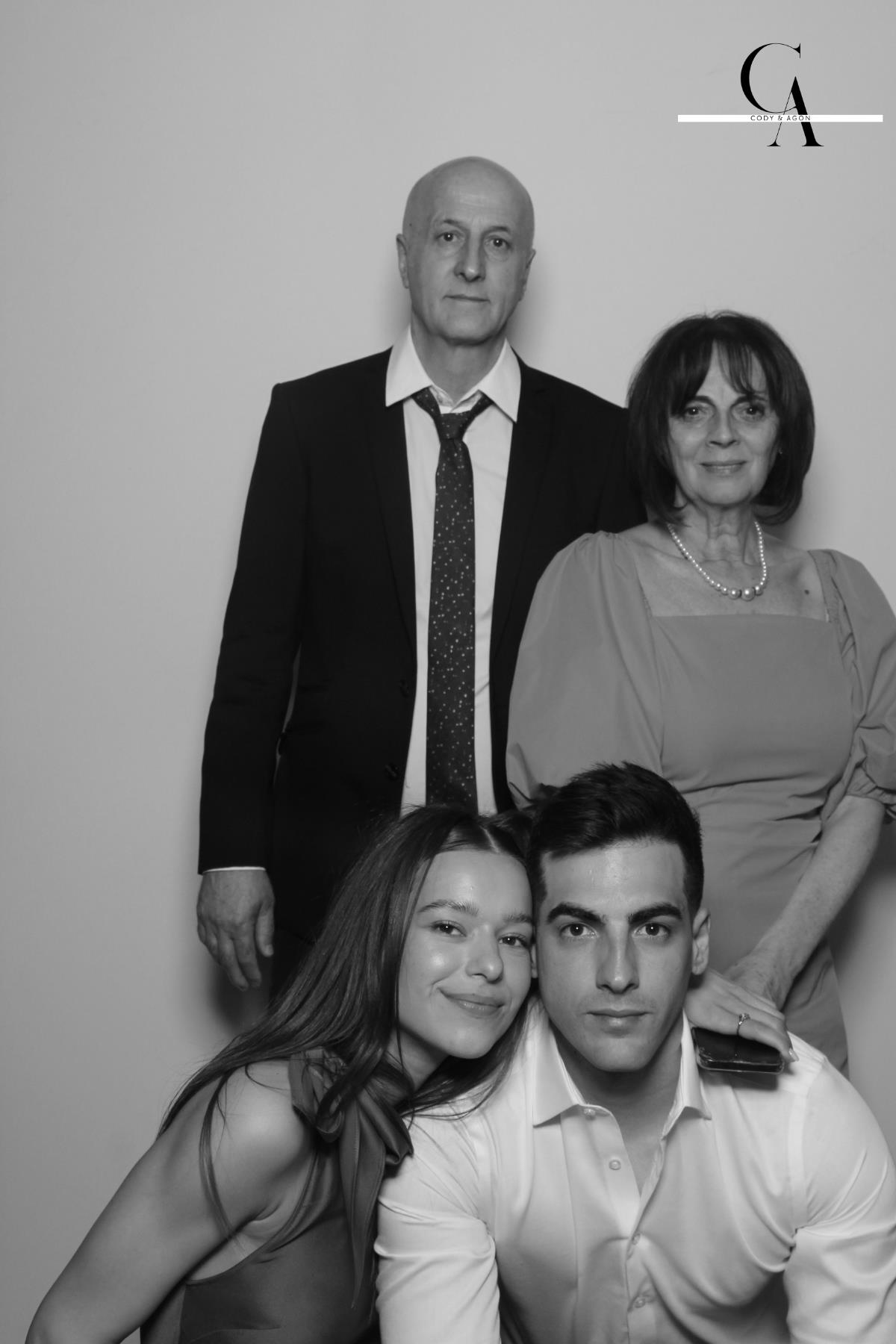 Cody & Agon | View more photos from the event at gallery.myselfiemirror.ca/u/romanmyselfiemirrorca/Cody-Agon