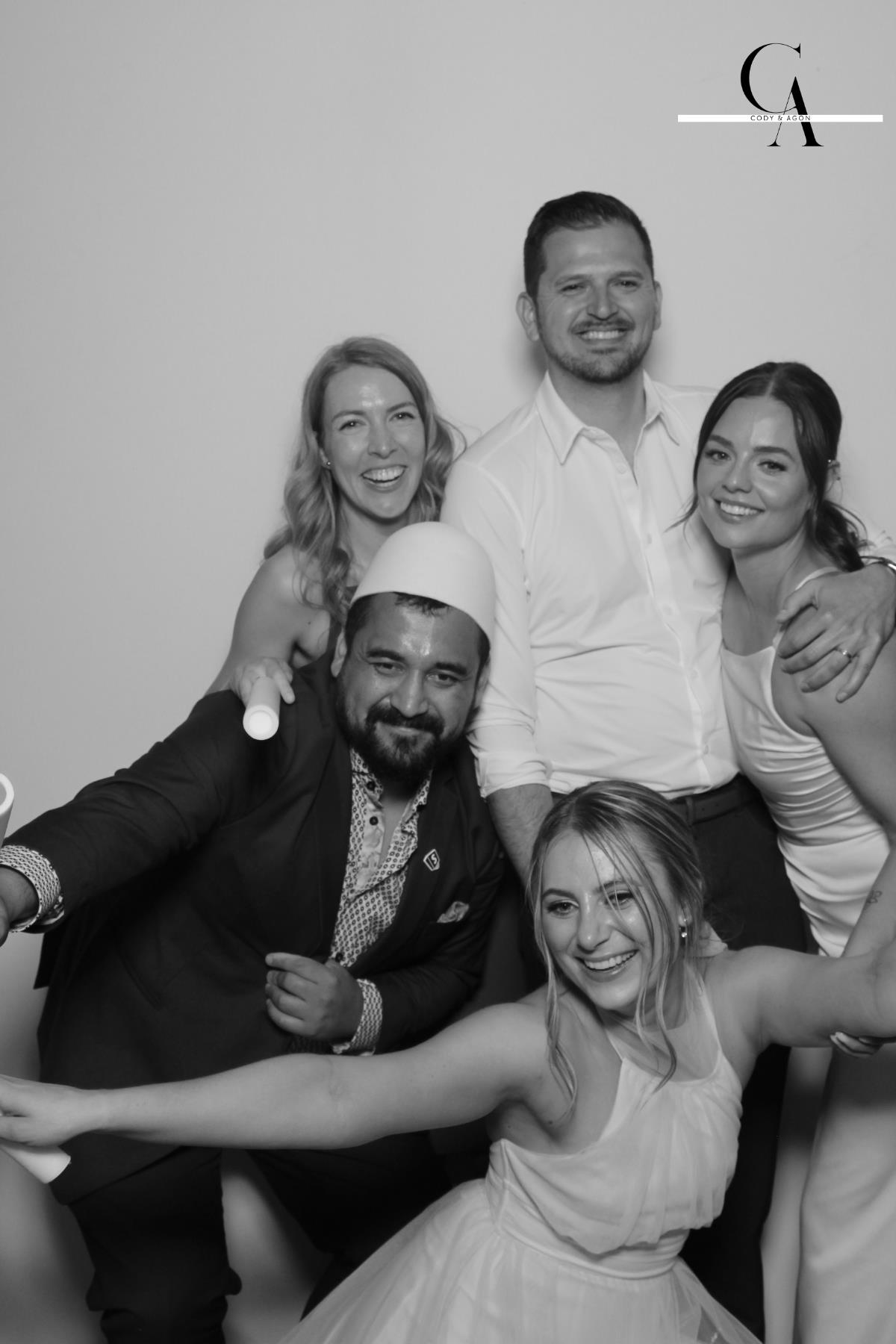 Cody & Agon | View more photos from the event at gallery.myselfiemirror.ca/u/romanmyselfiemirrorca/Cody-Agon