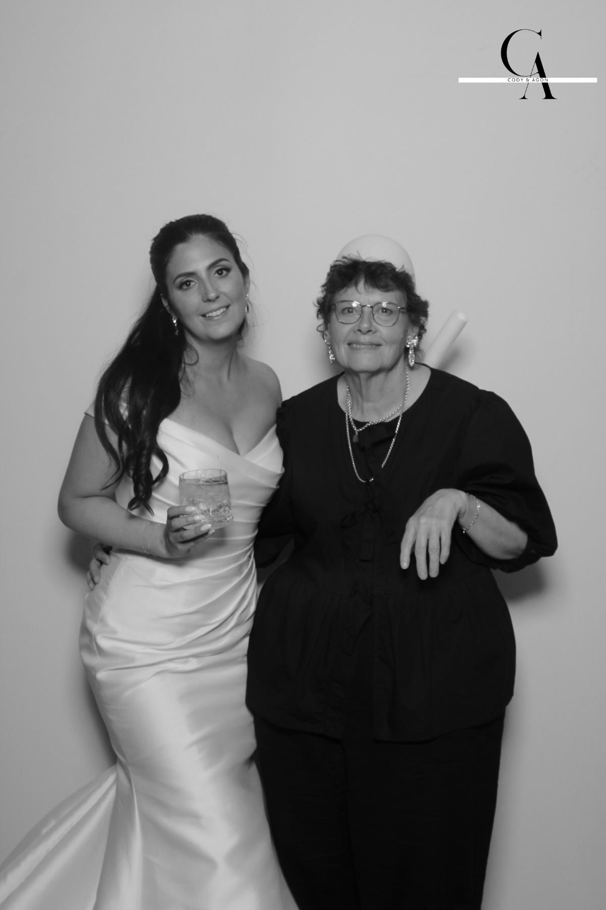 Cody & Agon | View more photos from the event at gallery.myselfiemirror.ca/u/romanmyselfiemirrorca/Cody-Agon