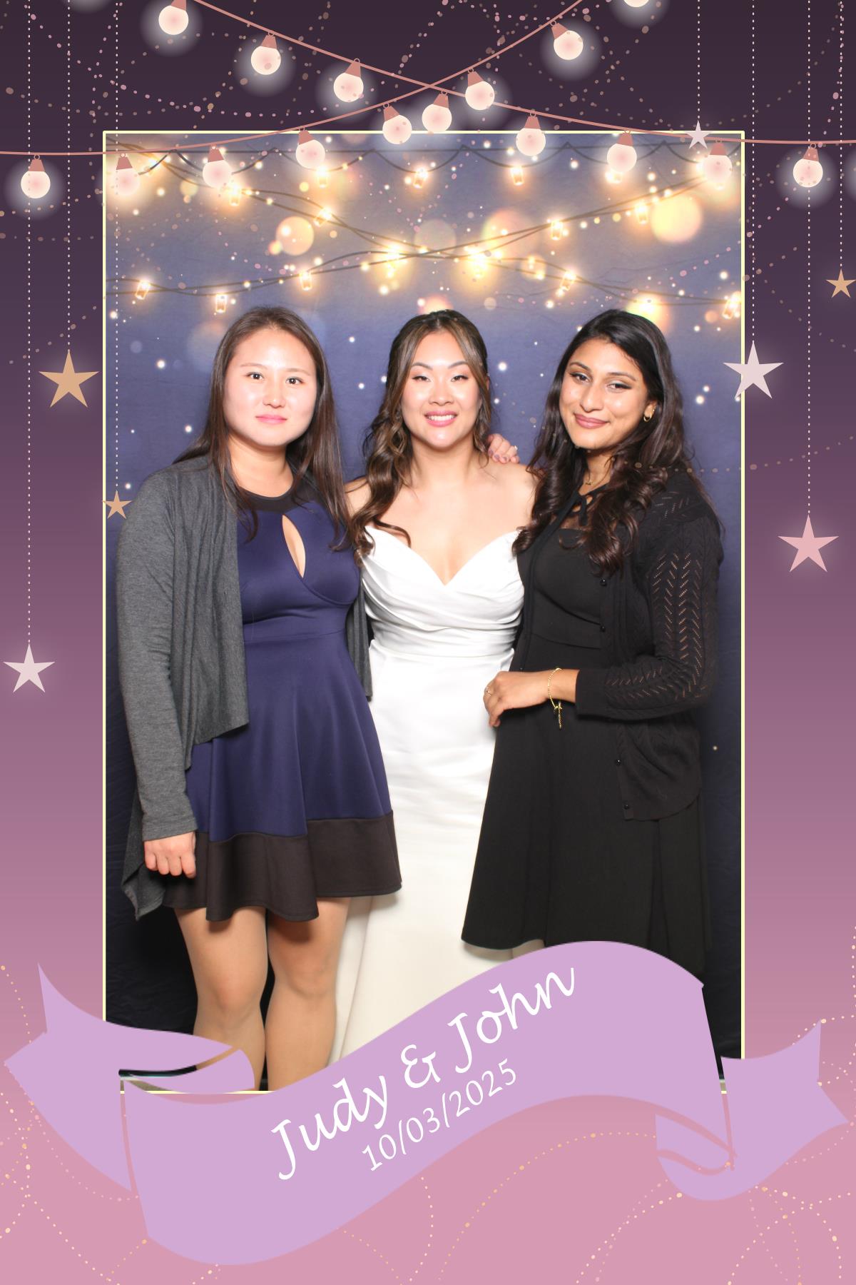 Judy & John | View more photos from the event at gallery.myselfiemirror.ca/u/romanmyselfiemirrorca/Judy-John