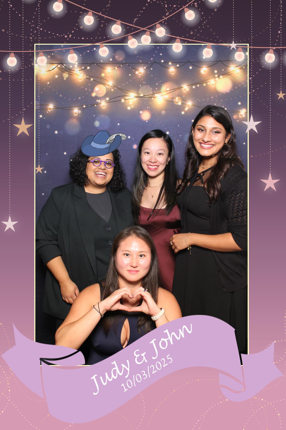 Judy & John | View more photos from the event at gallery.myselfiemirror.ca/u/romanmyselfiemirrorca/Judy-John