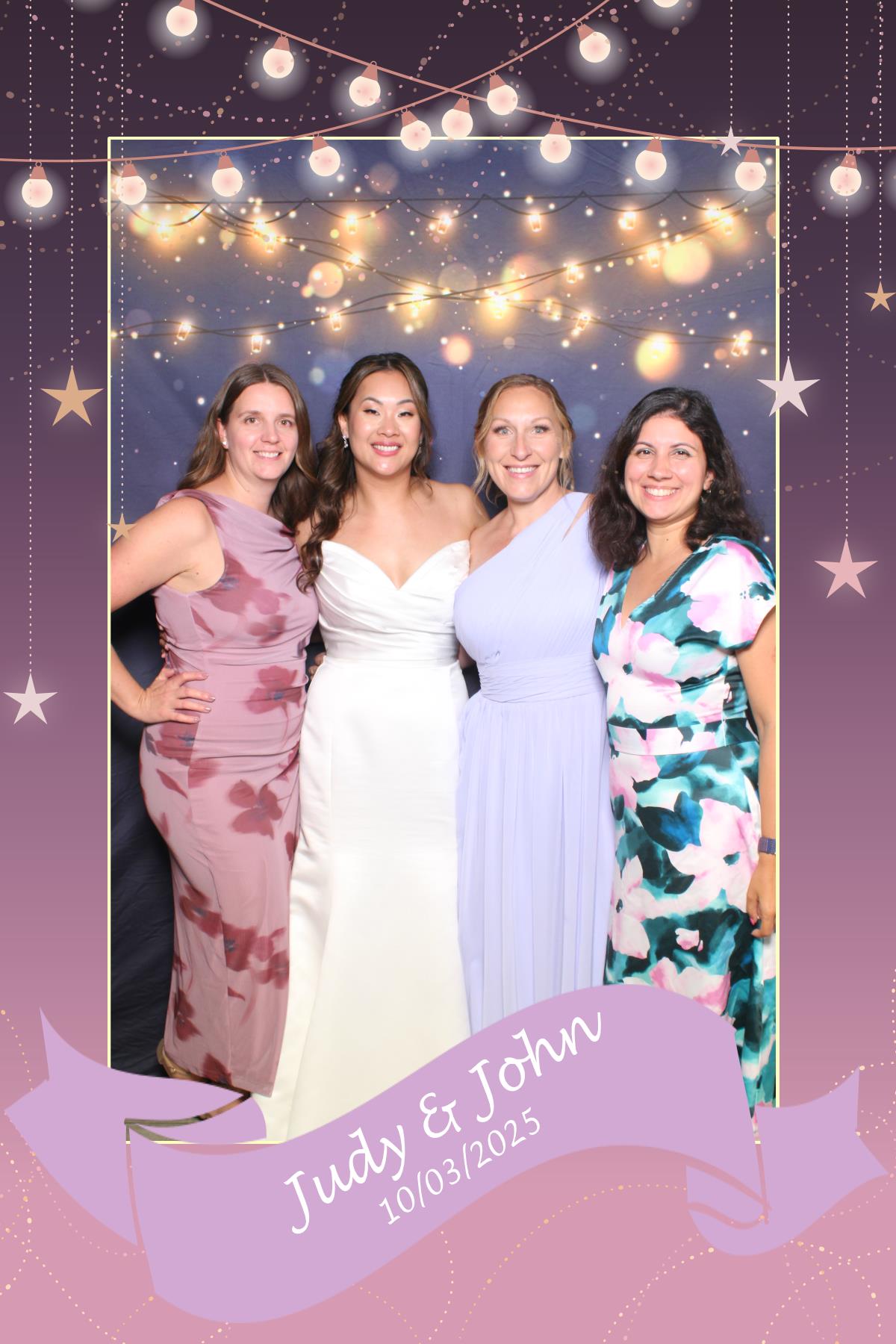 Judy & John | View more photos from the event at gallery.myselfiemirror.ca/u/romanmyselfiemirrorca/Judy-John