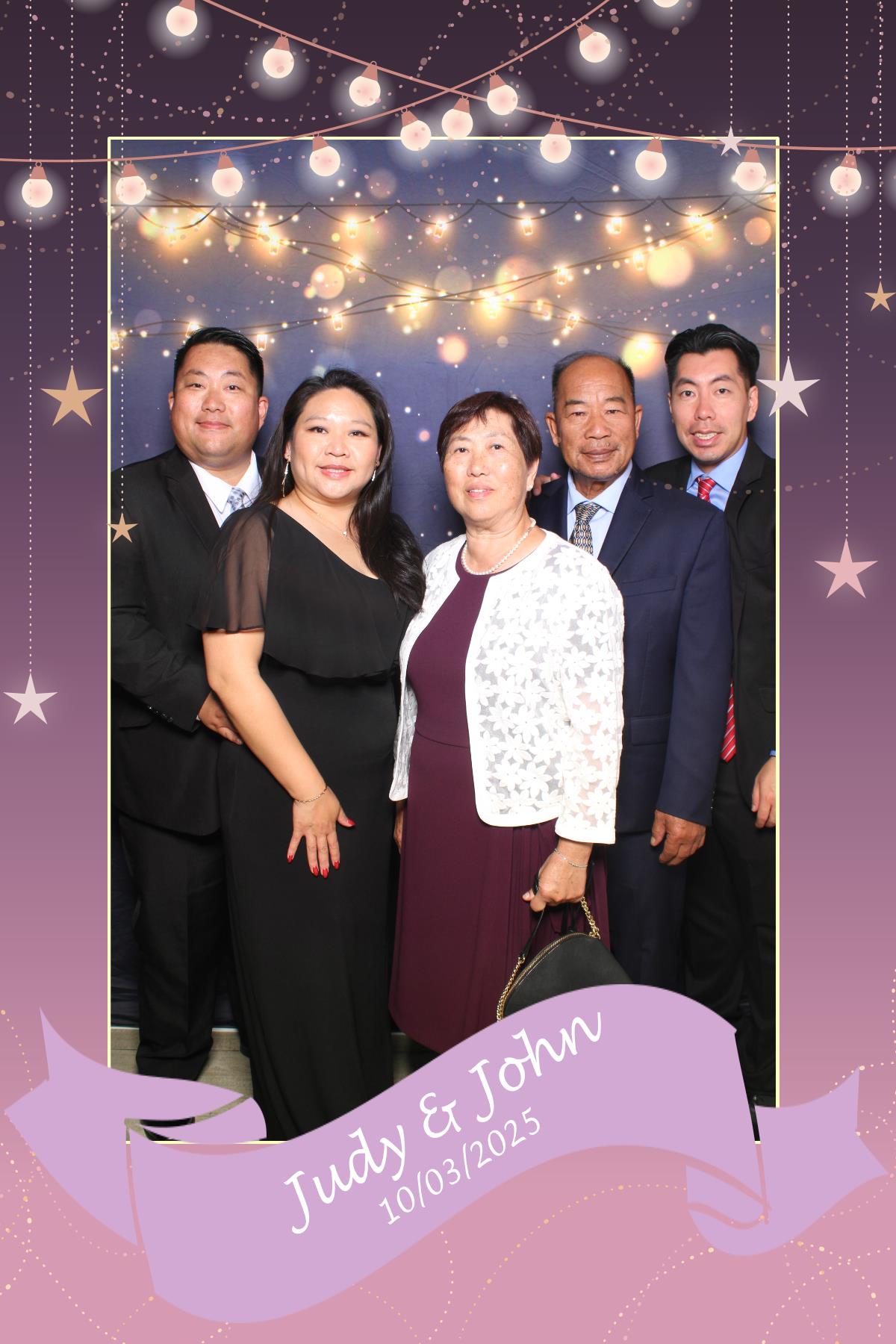 Judy & John | View more photos from the event at gallery.myselfiemirror.ca/u/romanmyselfiemirrorca/Judy-John