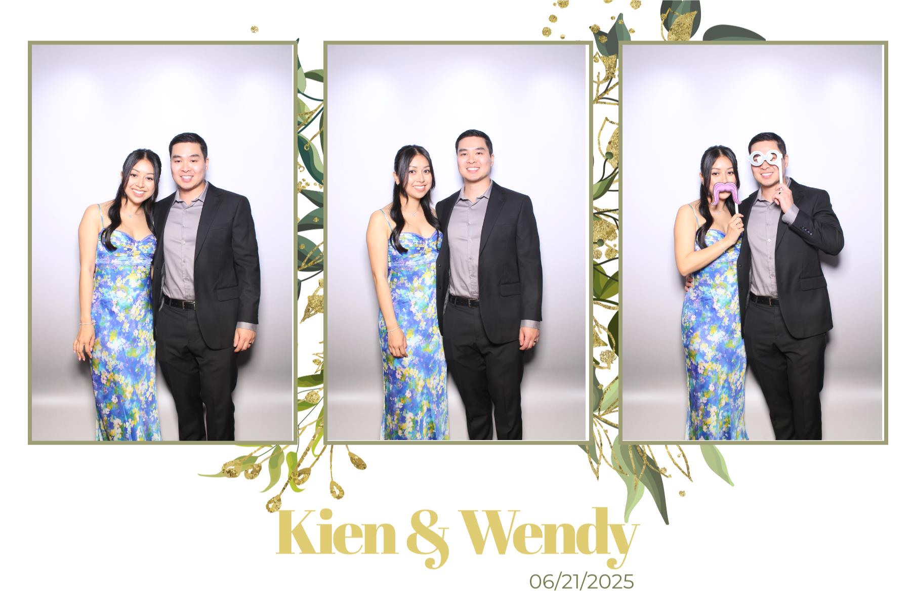 Kien & Wendy  | View more photos from the event at gallery.myselfiemirror.ca/u/romanmyselfiemirrorca/Kien-Wendy