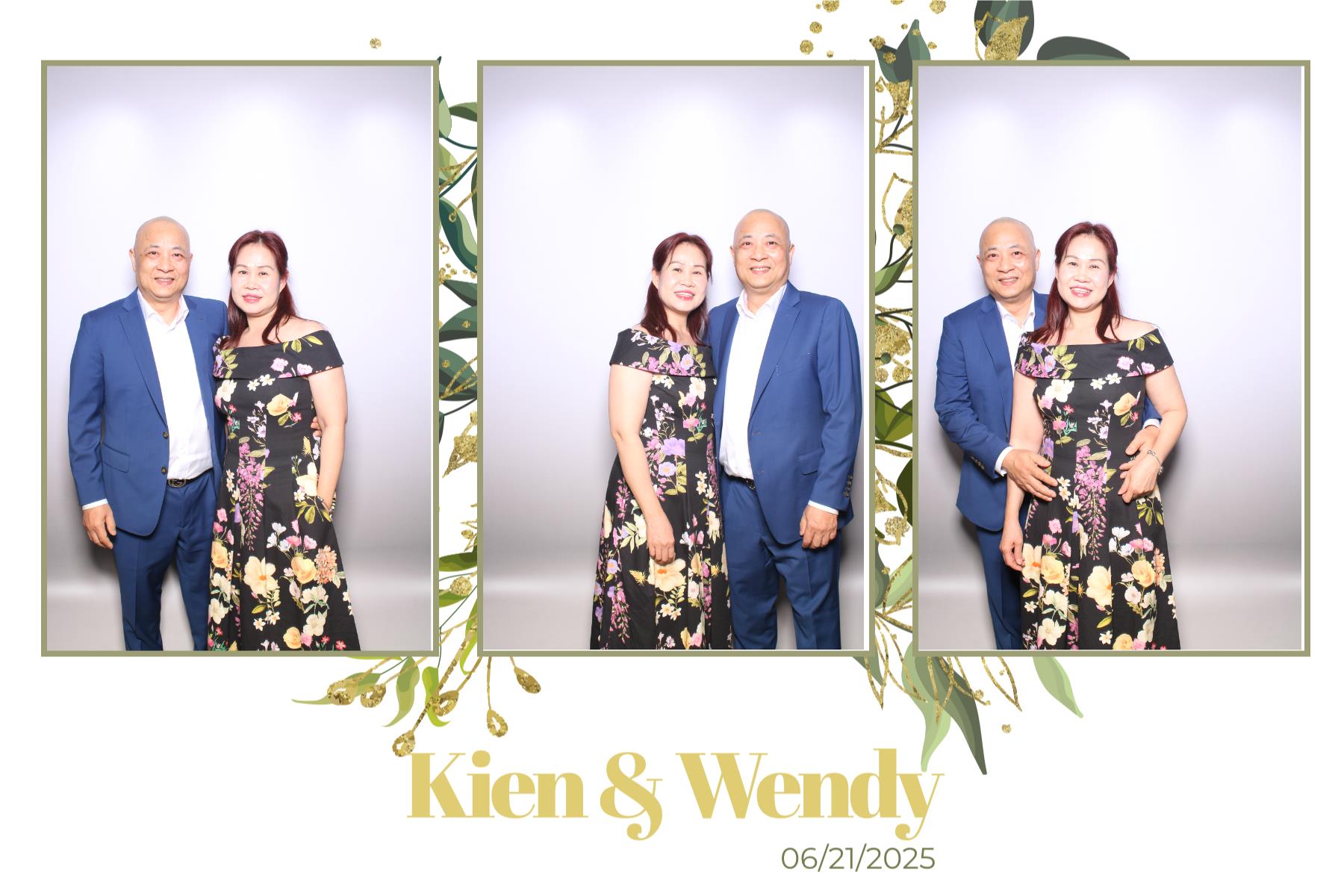 Kien & Wendy  | View more photos from the event at gallery.myselfiemirror.ca/u/romanmyselfiemirrorca/Kien-Wendy
