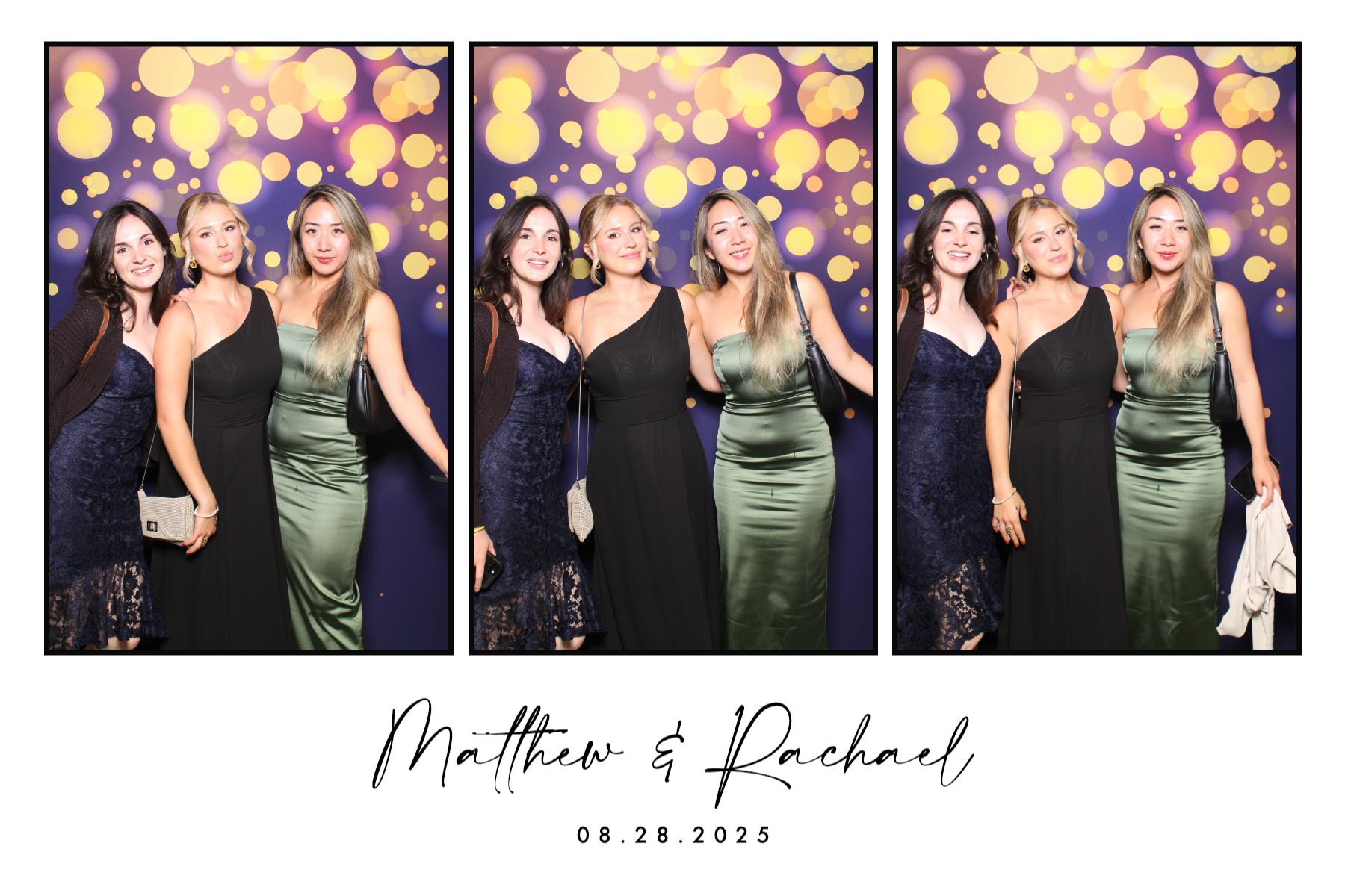 Matthew & Rachael | View more photos from the event at gallery.myselfiemirror.ca/u/romanmyselfiemirrorca/Matthew-Rachael