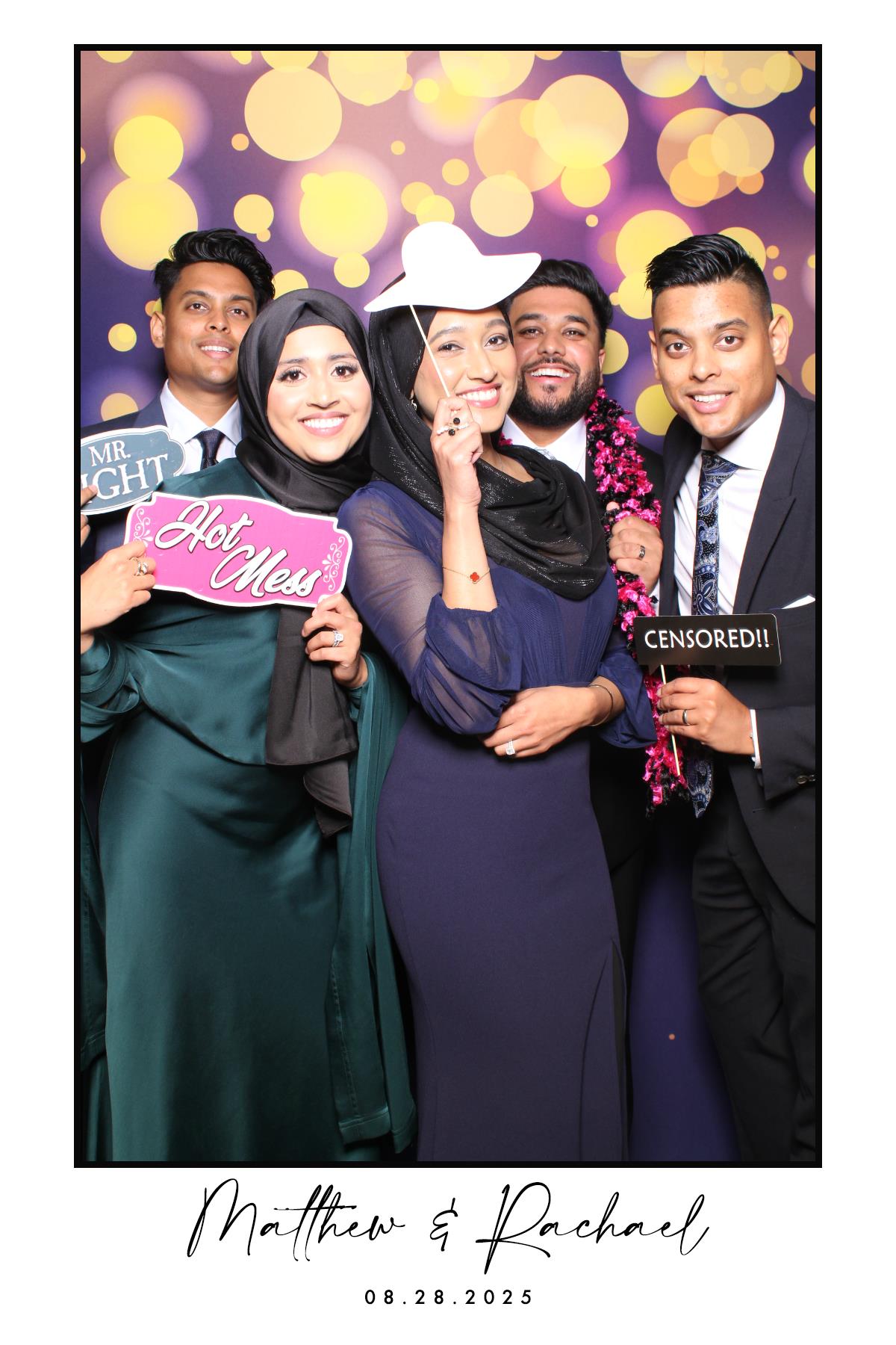 Matthew & Rachael | View more photos from the event at gallery.myselfiemirror.ca/u/romanmyselfiemirrorca/Matthew-Rachael