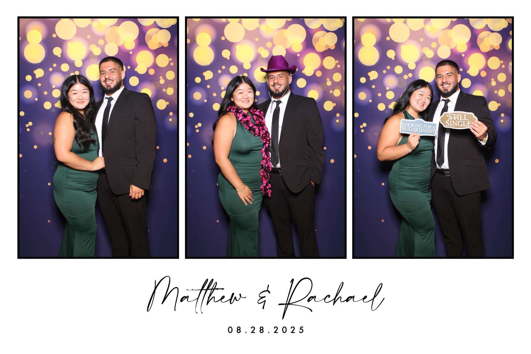 Matthew & Rachael | View more photos from the event at gallery.myselfiemirror.ca/u/romanmyselfiemirrorca/Matthew-Rachael