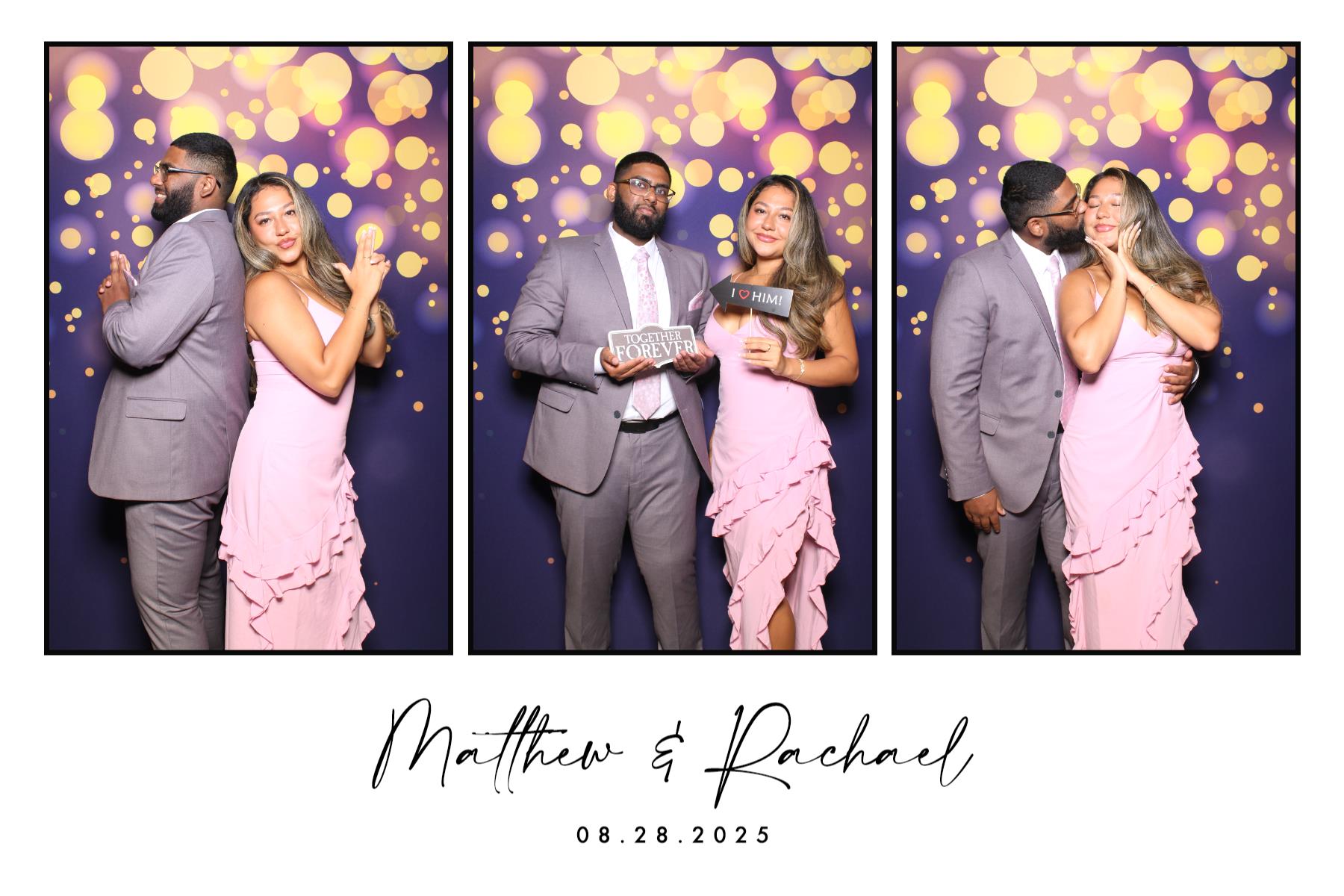 Matthew & Rachael | View more photos from the event at gallery.myselfiemirror.ca/u/romanmyselfiemirrorca/Matthew-Rachael