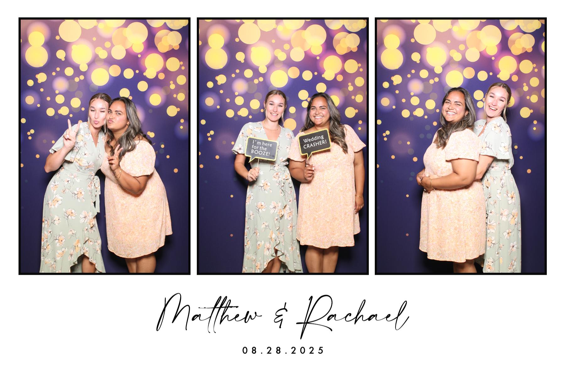 Matthew & Rachael | View more photos from the event at gallery.myselfiemirror.ca/u/romanmyselfiemirrorca/Matthew-Rachael