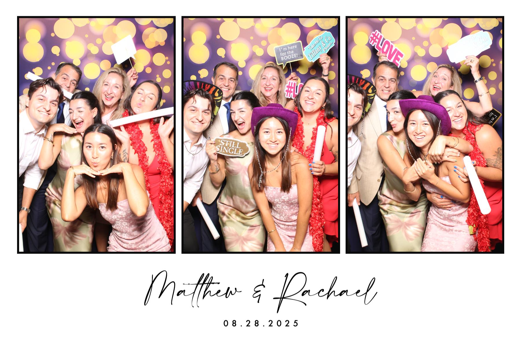 Matthew & Rachael | View more photos from the event at gallery.myselfiemirror.ca/u/romanmyselfiemirrorca/Matthew-Rachael