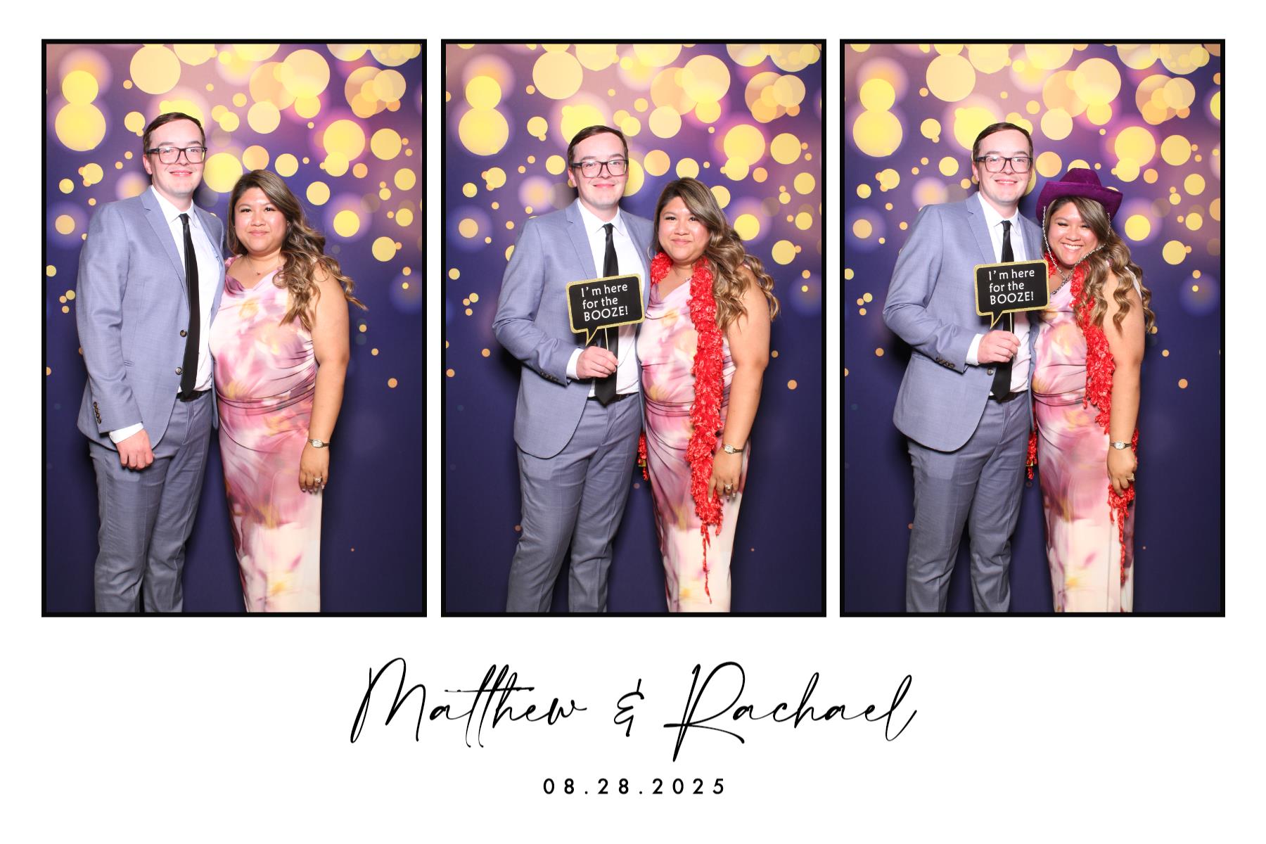 Matthew & Rachael | View more photos from the event at gallery.myselfiemirror.ca/u/romanmyselfiemirrorca/Matthew-Rachael