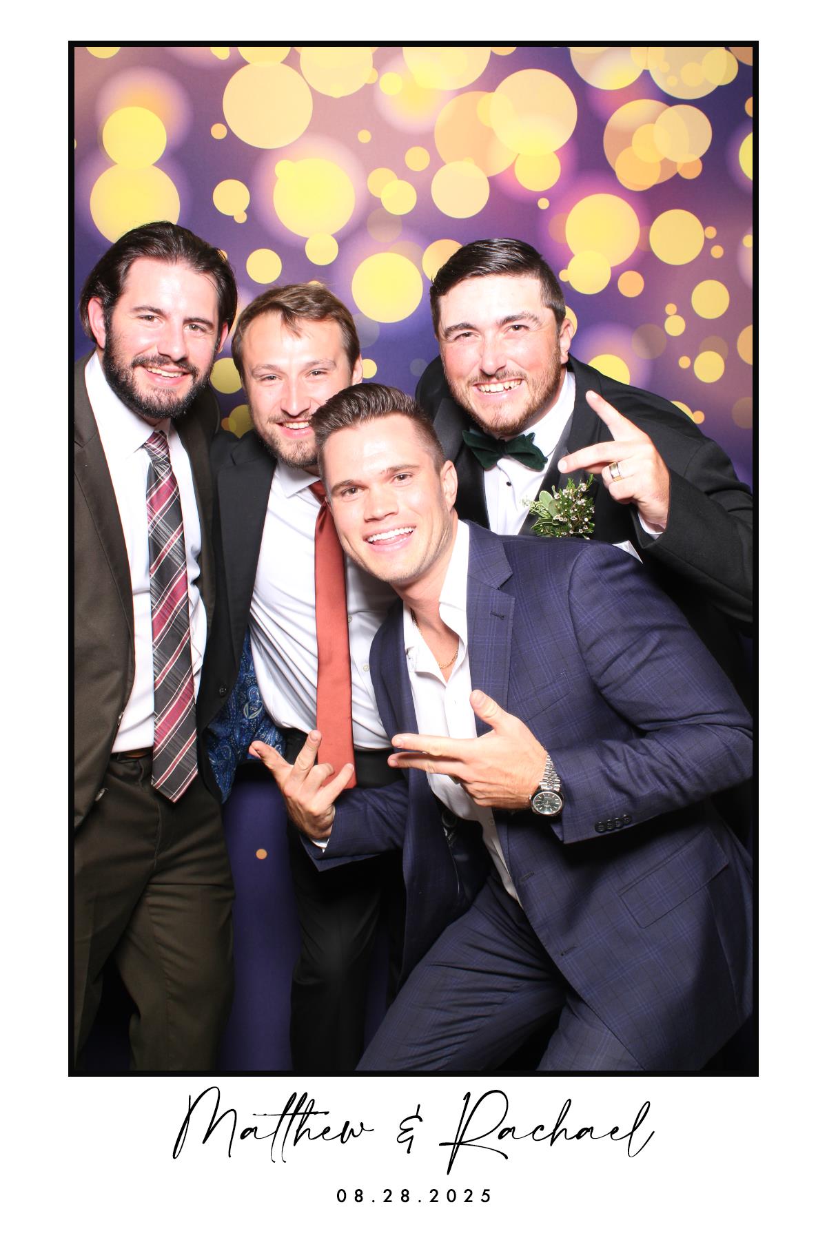 Matthew & Rachael | View more photos from the event at gallery.myselfiemirror.ca/u/romanmyselfiemirrorca/Matthew-Rachael