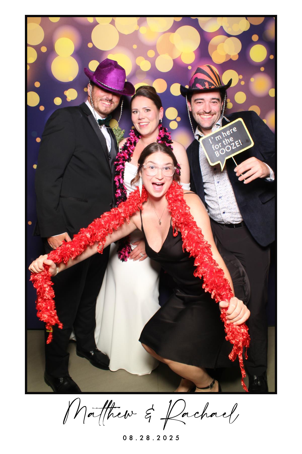 Matthew & Rachael | View more photos from the event at gallery.myselfiemirror.ca/u/romanmyselfiemirrorca/Matthew-Rachael