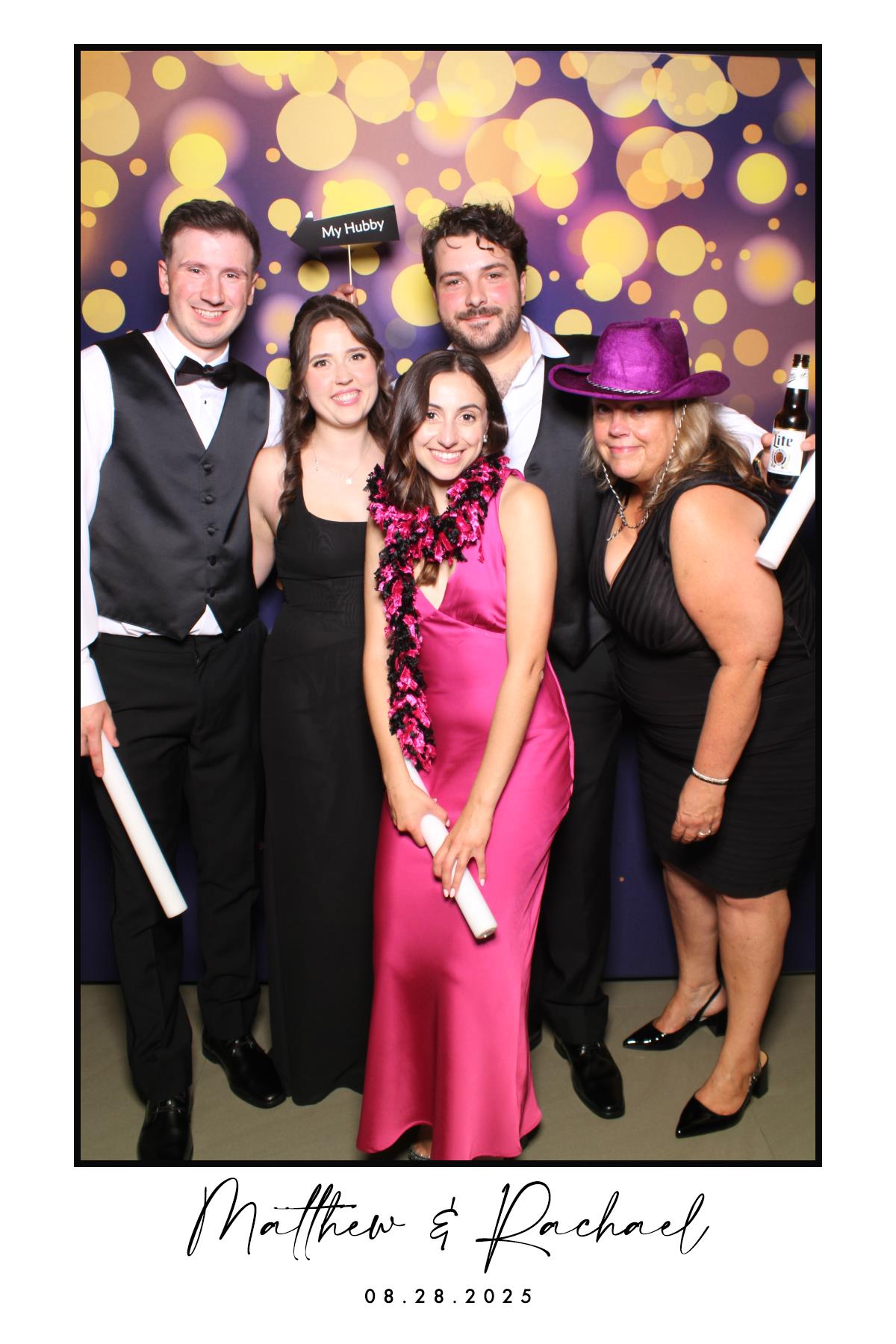 Matthew & Rachael | View more photos from the event at gallery.myselfiemirror.ca/u/romanmyselfiemirrorca/Matthew-Rachael