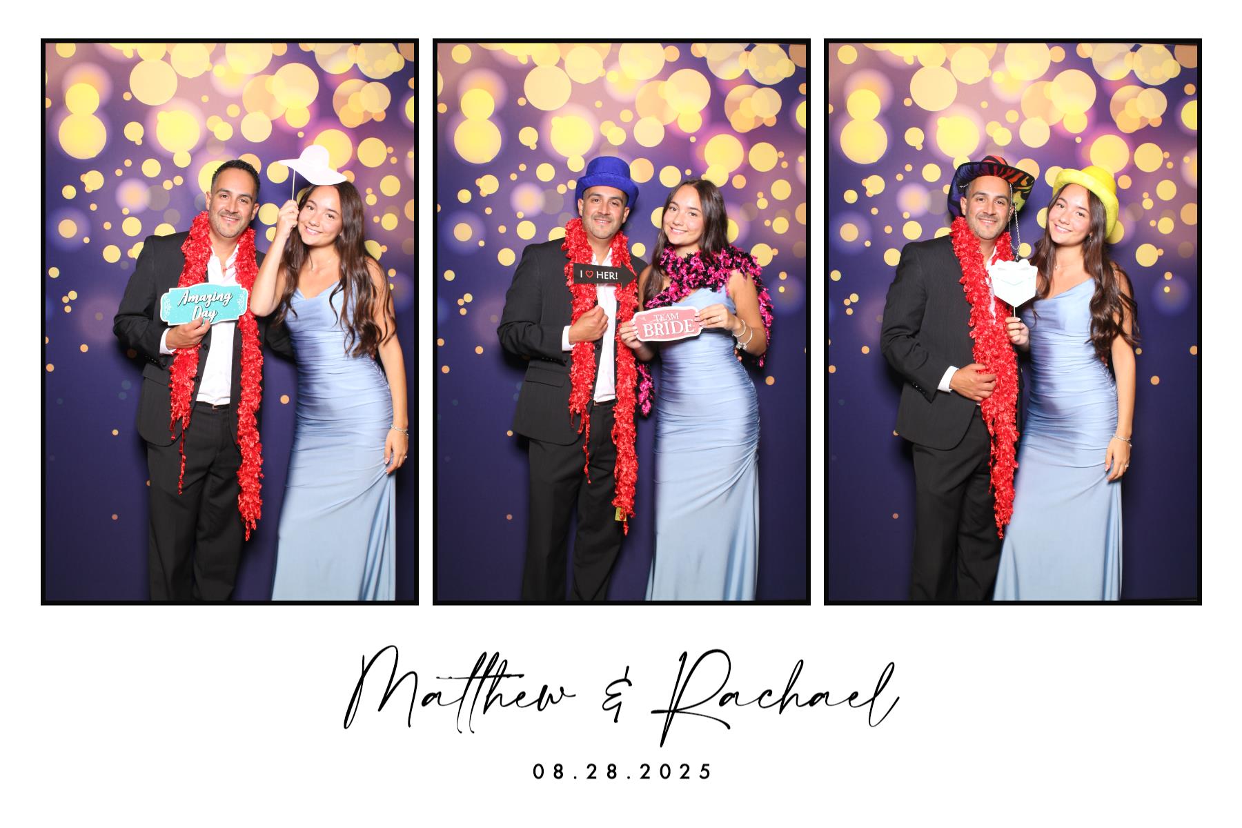 Matthew & Rachael | View more photos from the event at gallery.myselfiemirror.ca/u/romanmyselfiemirrorca/Matthew-Rachael