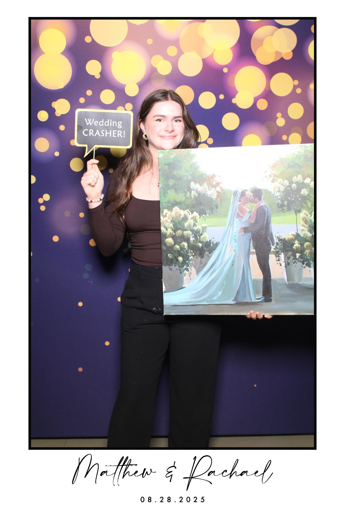 Matthew & Rachael | View more photos from the event at gallery.myselfiemirror.ca/u/romanmyselfiemirrorca/Matthew-Rachael