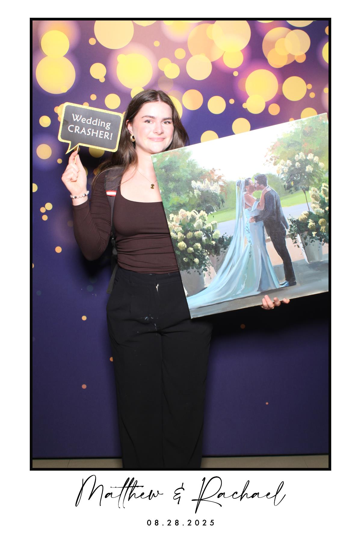 Matthew & Rachael | View more photos from the event at gallery.myselfiemirror.ca/u/romanmyselfiemirrorca/Matthew-Rachael