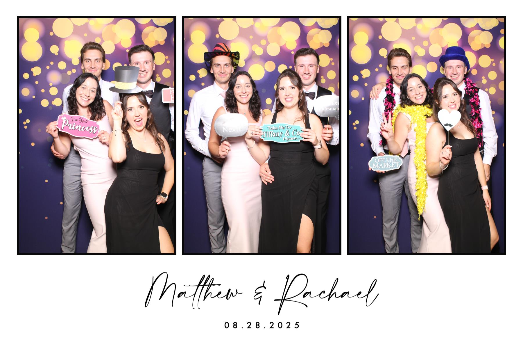 Matthew & Rachael | View more photos from the event at gallery.myselfiemirror.ca/u/romanmyselfiemirrorca/Matthew-Rachael