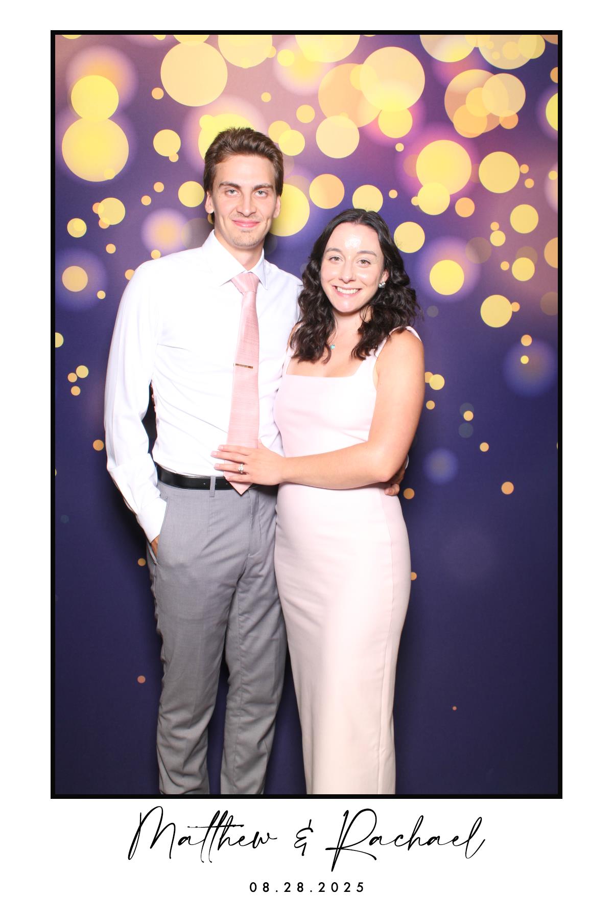 Matthew & Rachael | View more photos from the event at gallery.myselfiemirror.ca/u/romanmyselfiemirrorca/Matthew-Rachael