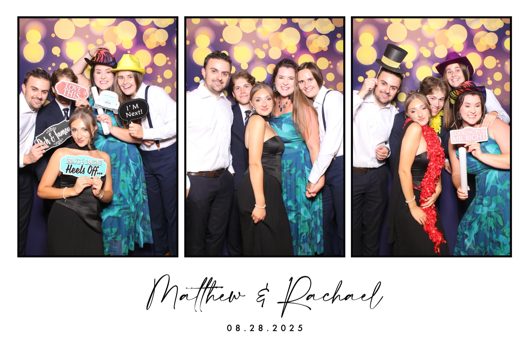 Matthew & Rachael | View more photos from the event at gallery.myselfiemirror.ca/u/romanmyselfiemirrorca/Matthew-Rachael