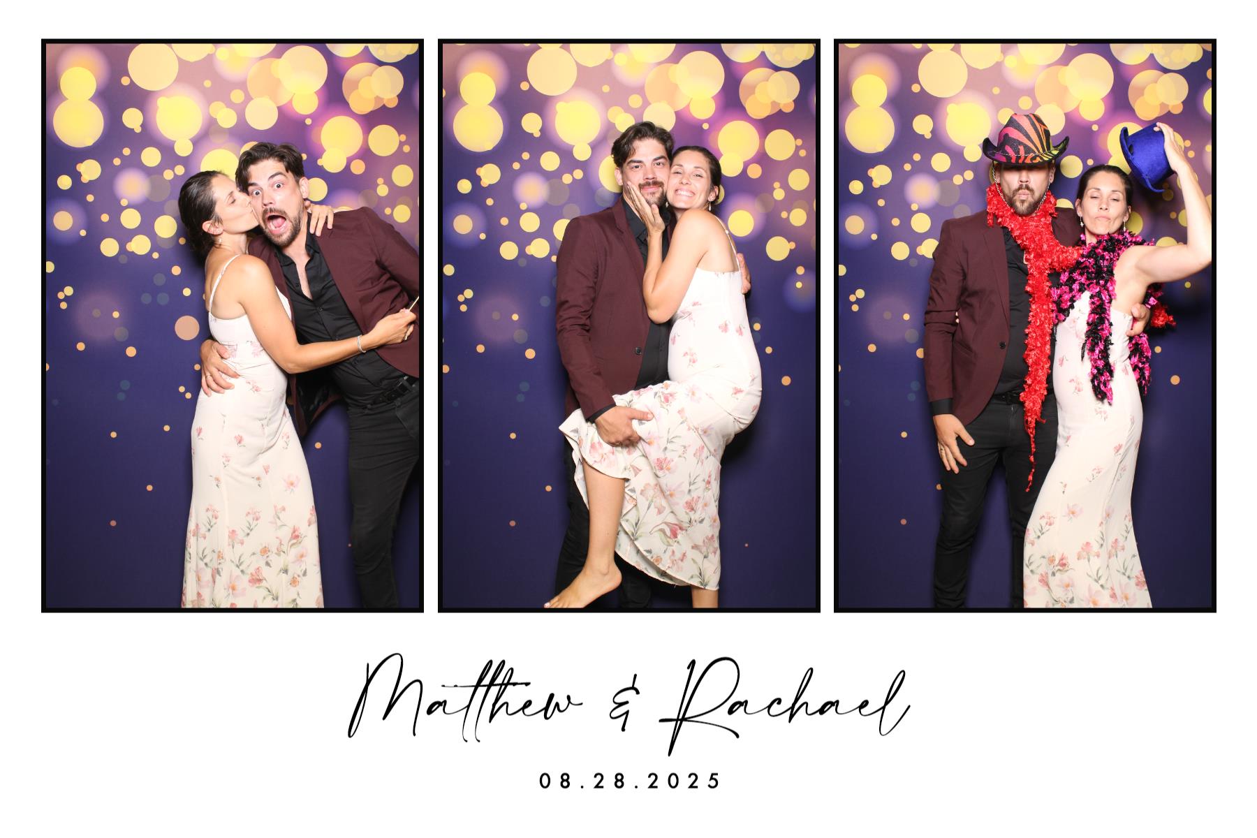 Matthew & Rachael | View more photos from the event at gallery.myselfiemirror.ca/u/romanmyselfiemirrorca/Matthew-Rachael