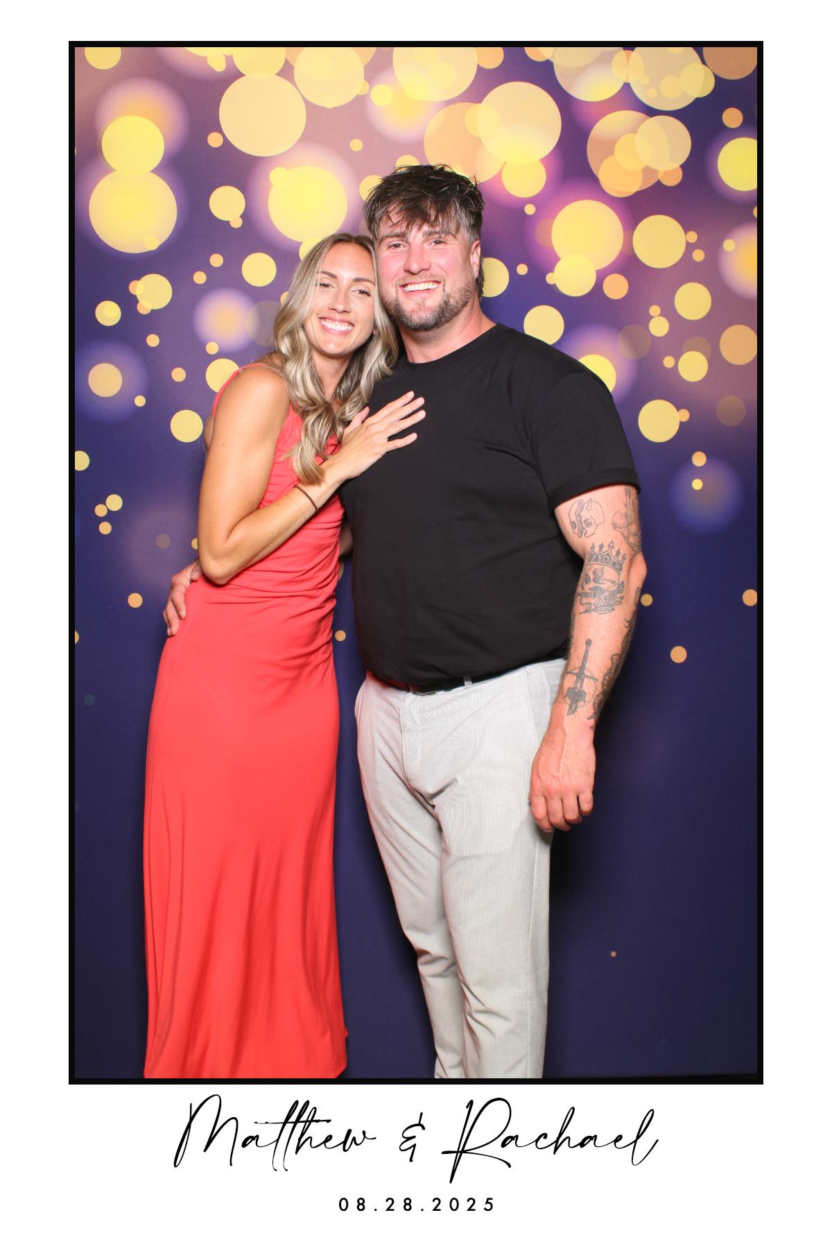 Matthew & Rachael | View more photos from the event at gallery.myselfiemirror.ca/u/romanmyselfiemirrorca/Matthew-Rachael