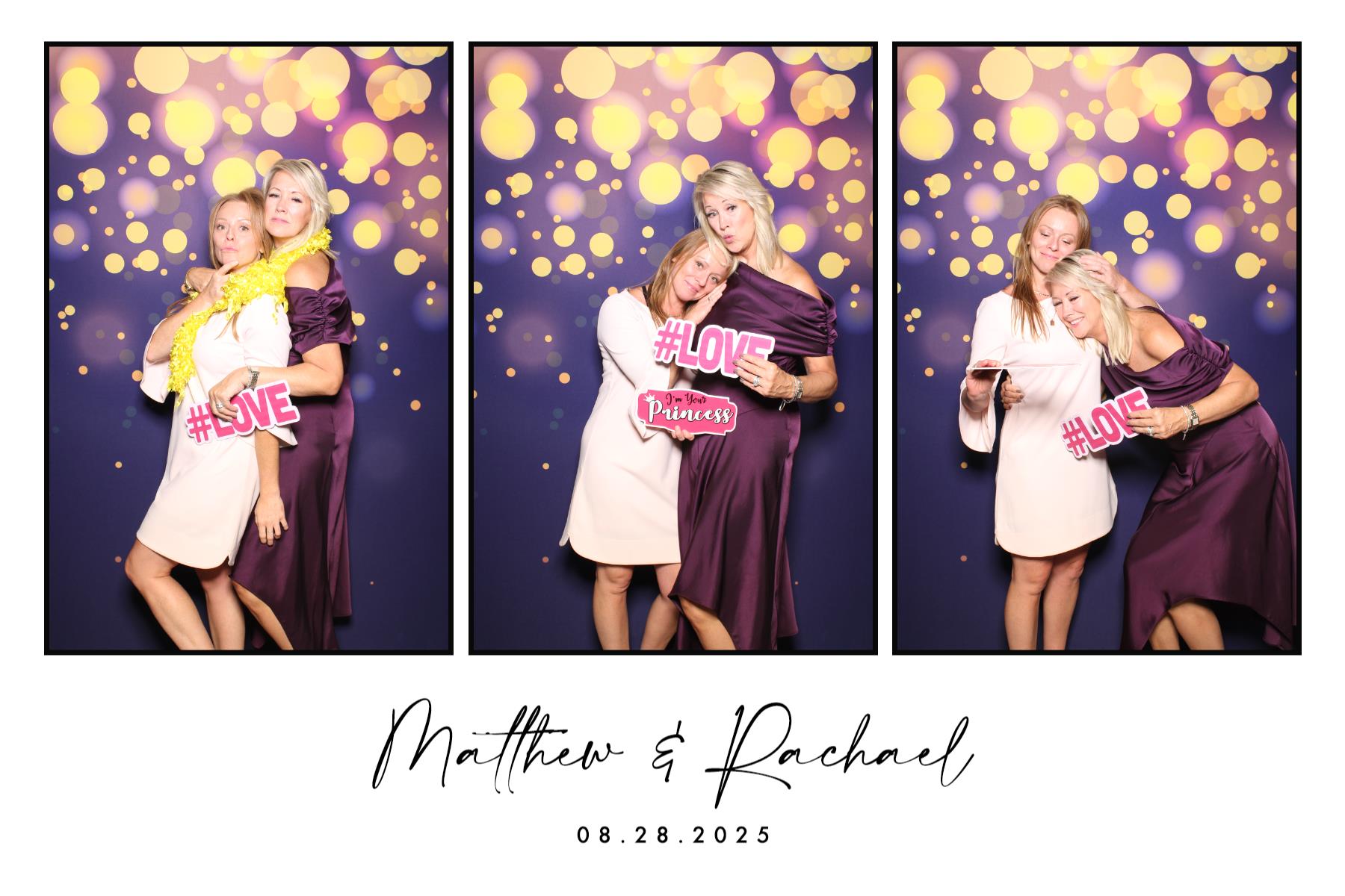 Matthew & Rachael | View more photos from the event at gallery.myselfiemirror.ca/u/romanmyselfiemirrorca/Matthew-Rachael