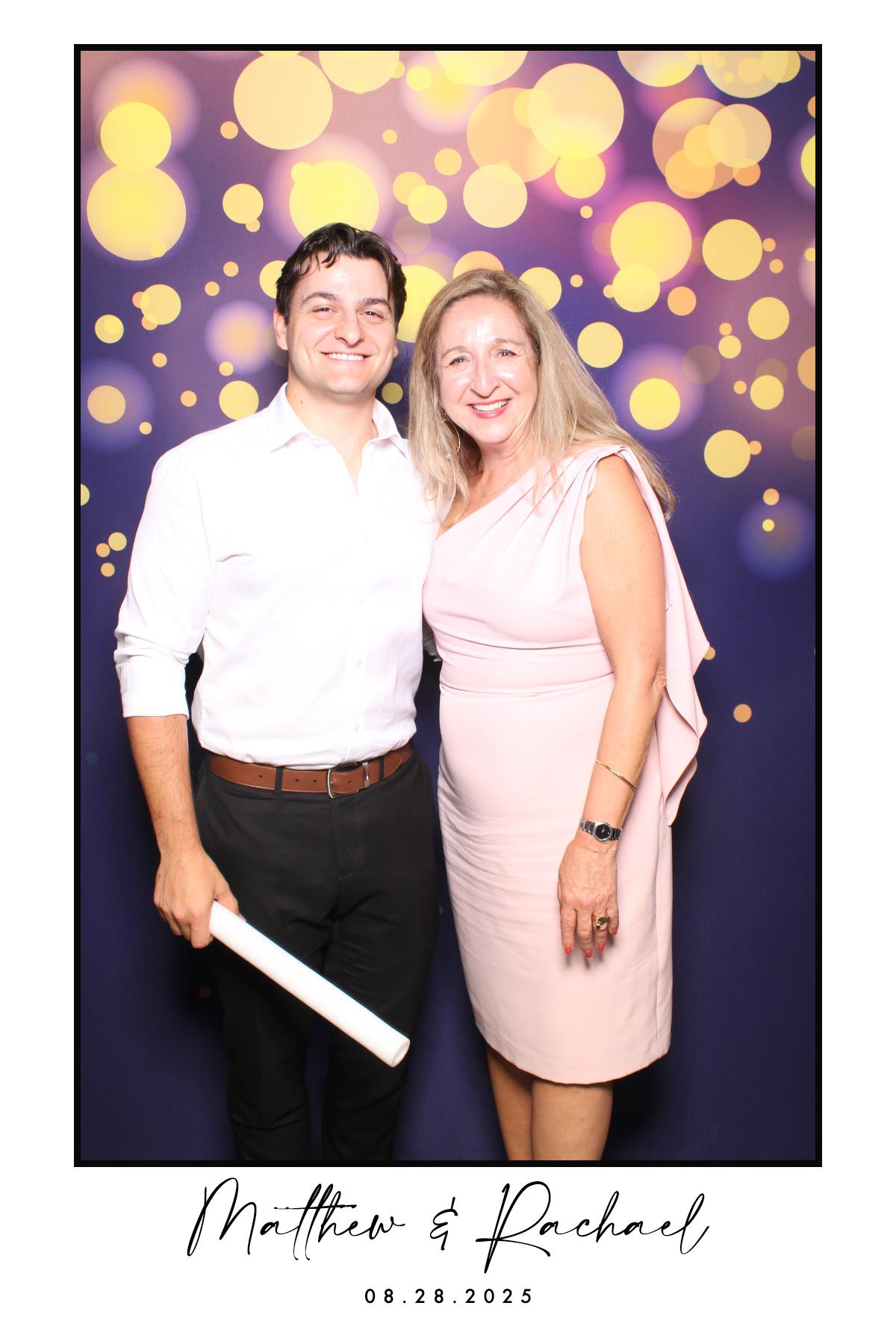 Matthew & Rachael | View more photos from the event at gallery.myselfiemirror.ca/u/romanmyselfiemirrorca/Matthew-Rachael