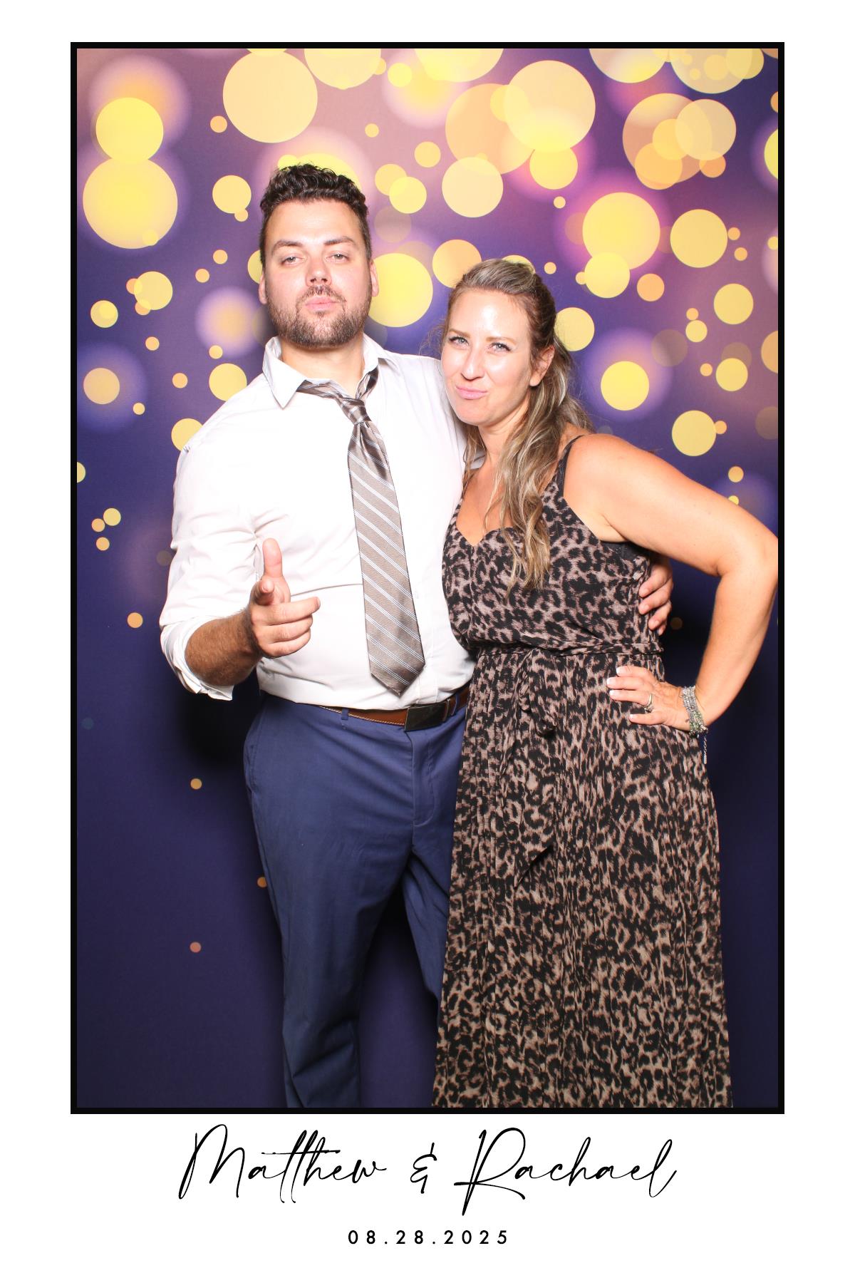 Matthew & Rachael | View more photos from the event at gallery.myselfiemirror.ca/u/romanmyselfiemirrorca/Matthew-Rachael