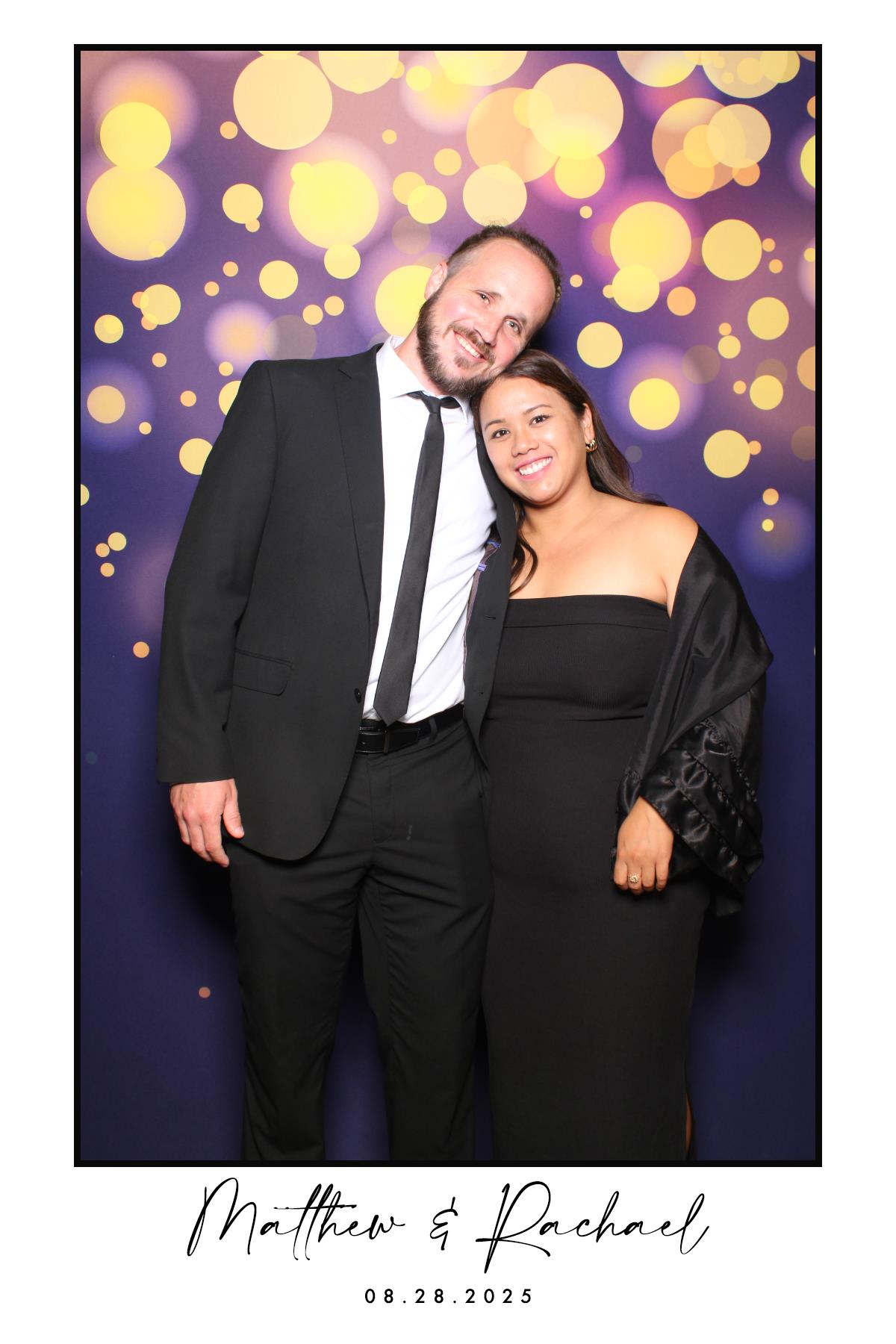 Matthew & Rachael | View more photos from the event at gallery.myselfiemirror.ca/u/romanmyselfiemirrorca/Matthew-Rachael