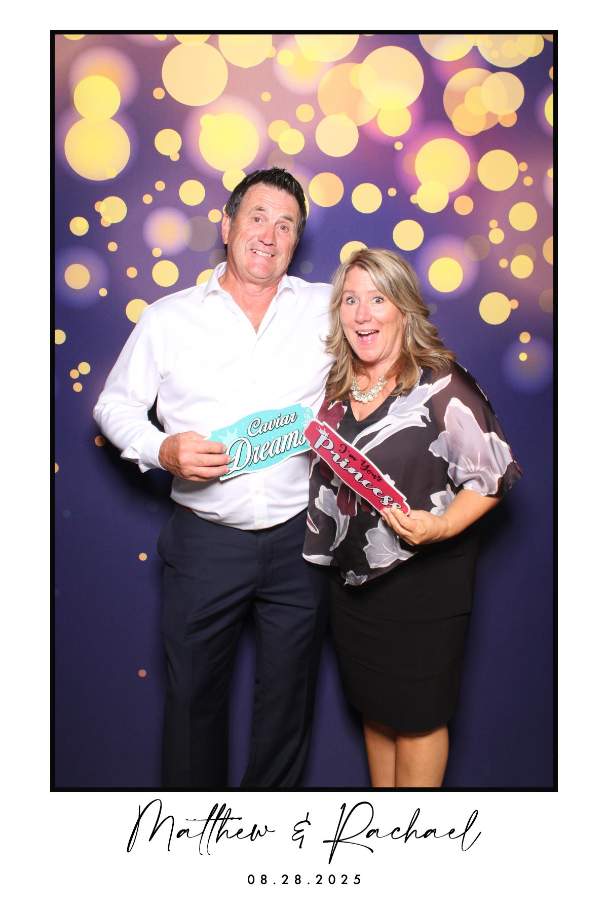 Matthew & Rachael | View more photos from the event at gallery.myselfiemirror.ca/u/romanmyselfiemirrorca/Matthew-Rachael