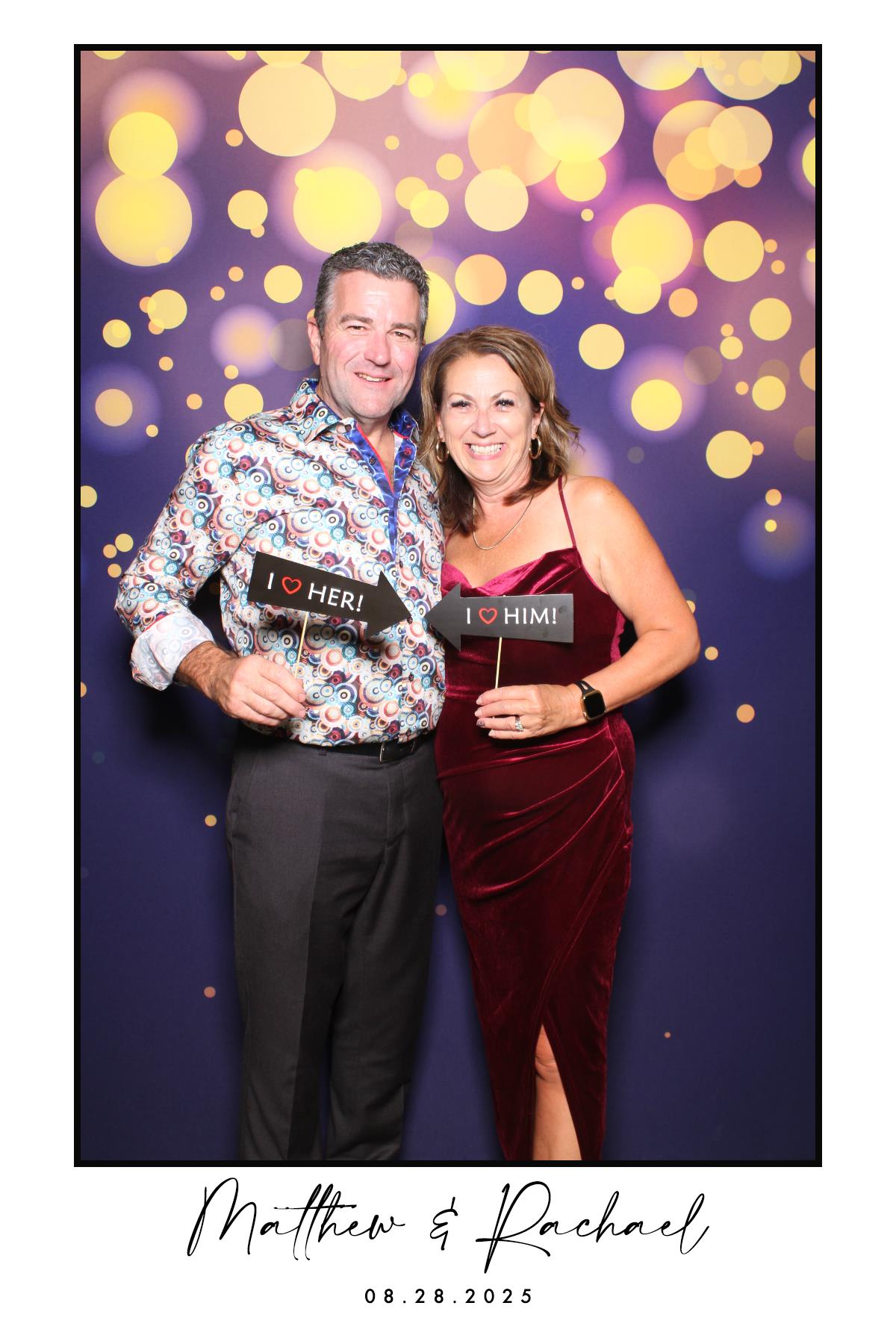 Matthew & Rachael | View more photos from the event at gallery.myselfiemirror.ca/u/romanmyselfiemirrorca/Matthew-Rachael