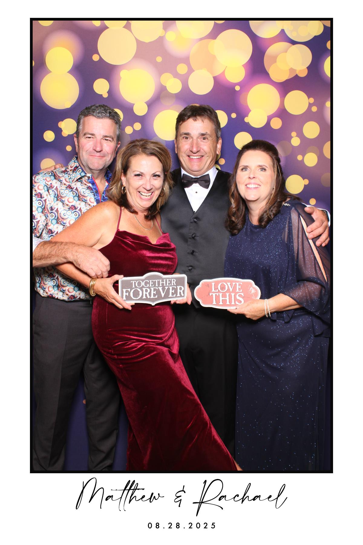 Matthew & Rachael | View more photos from the event at gallery.myselfiemirror.ca/u/romanmyselfiemirrorca/Matthew-Rachael