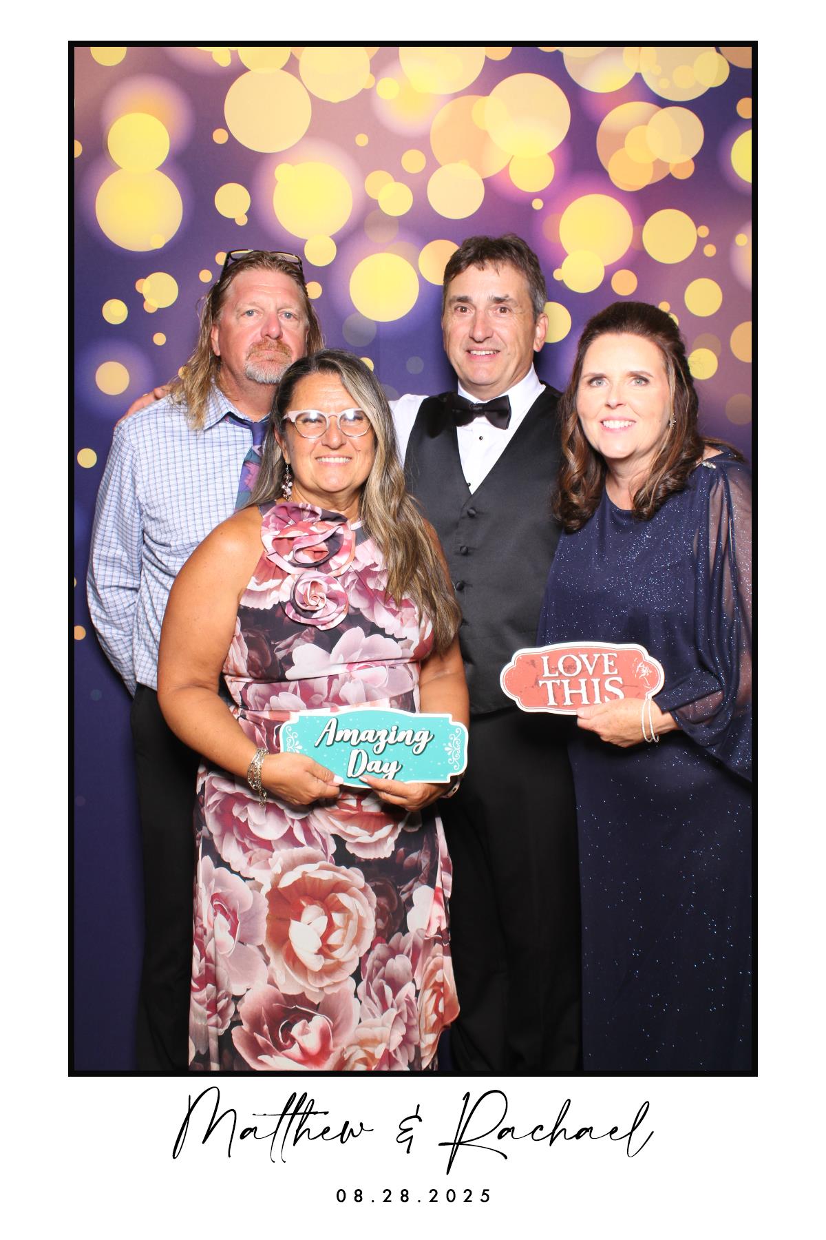 Matthew & Rachael | View more photos from the event at gallery.myselfiemirror.ca/u/romanmyselfiemirrorca/Matthew-Rachael