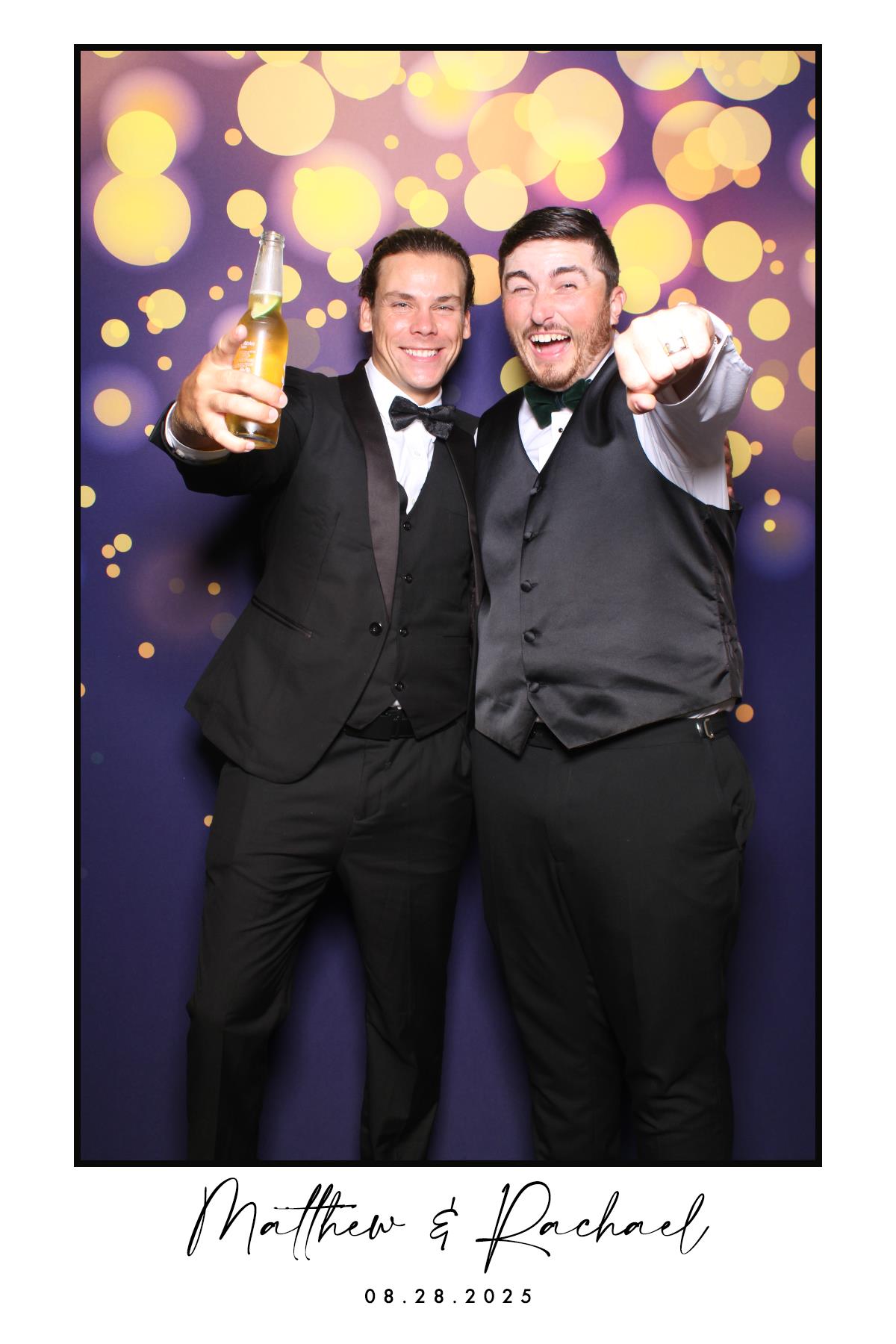 Matthew & Rachael | View more photos from the event at gallery.myselfiemirror.ca/u/romanmyselfiemirrorca/Matthew-Rachael