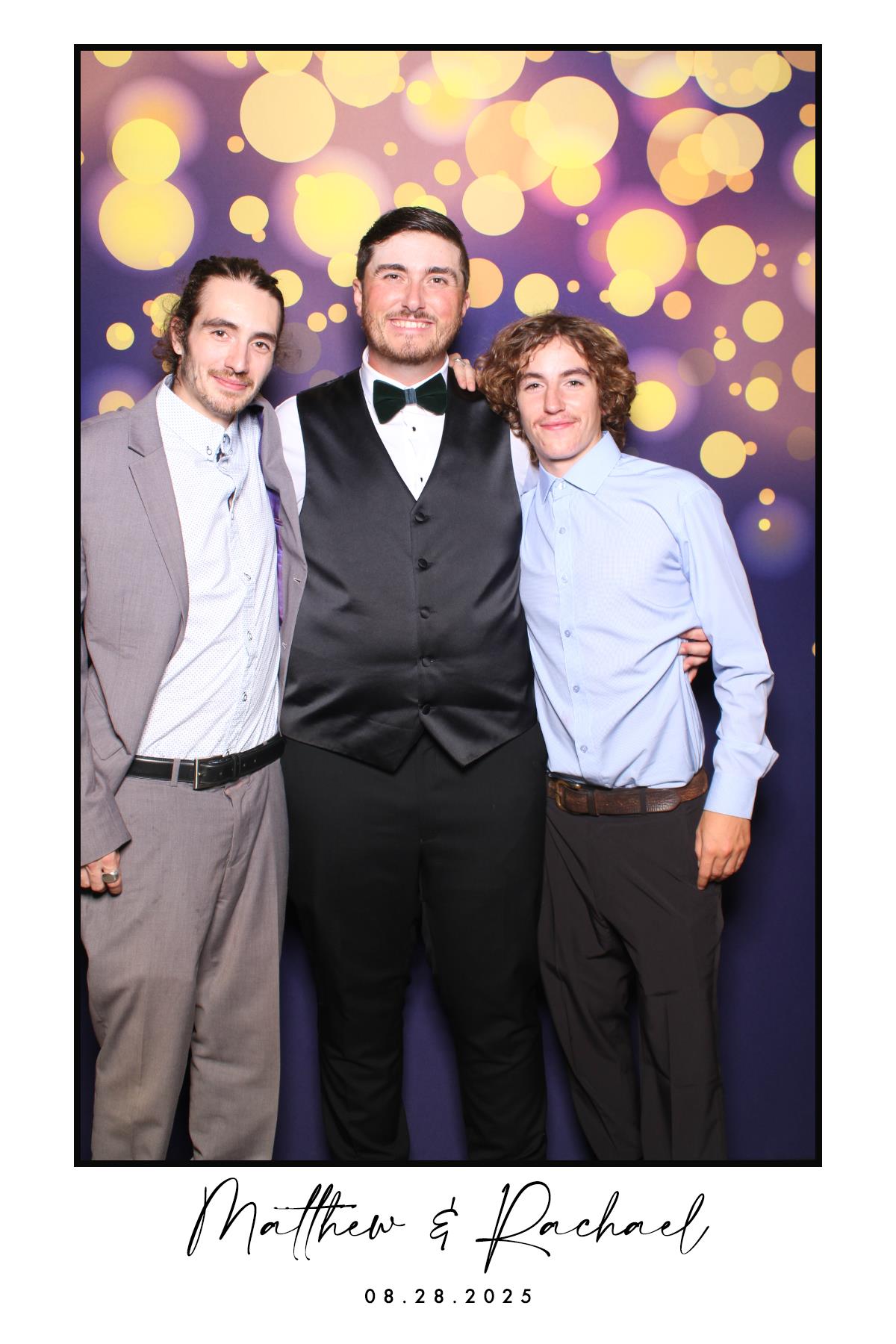 Matthew & Rachael | View more photos from the event at gallery.myselfiemirror.ca/u/romanmyselfiemirrorca/Matthew-Rachael