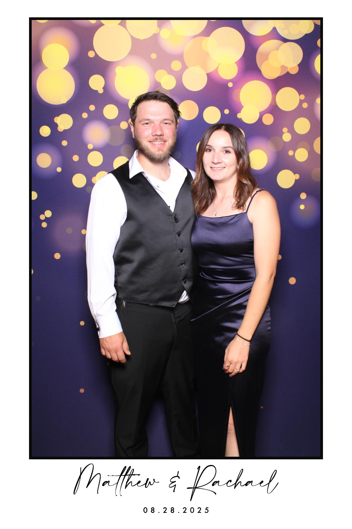 Matthew & Rachael | View more photos from the event at gallery.myselfiemirror.ca/u/romanmyselfiemirrorca/Matthew-Rachael