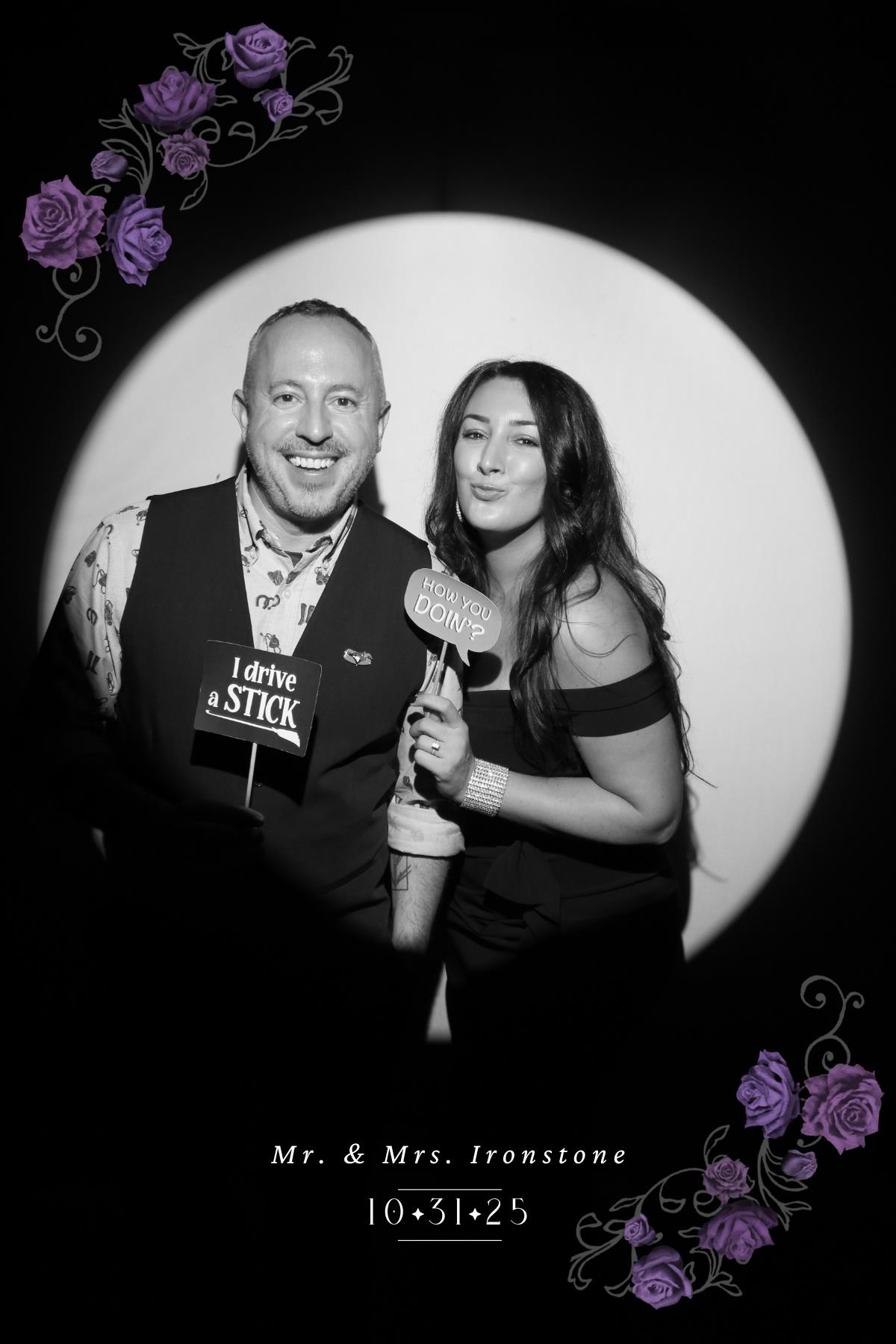 Nicole & Damon | View more photos from the event at gallery.myselfiemirror.ca/u/romanmyselfiemirrorca/Nicole-Damon