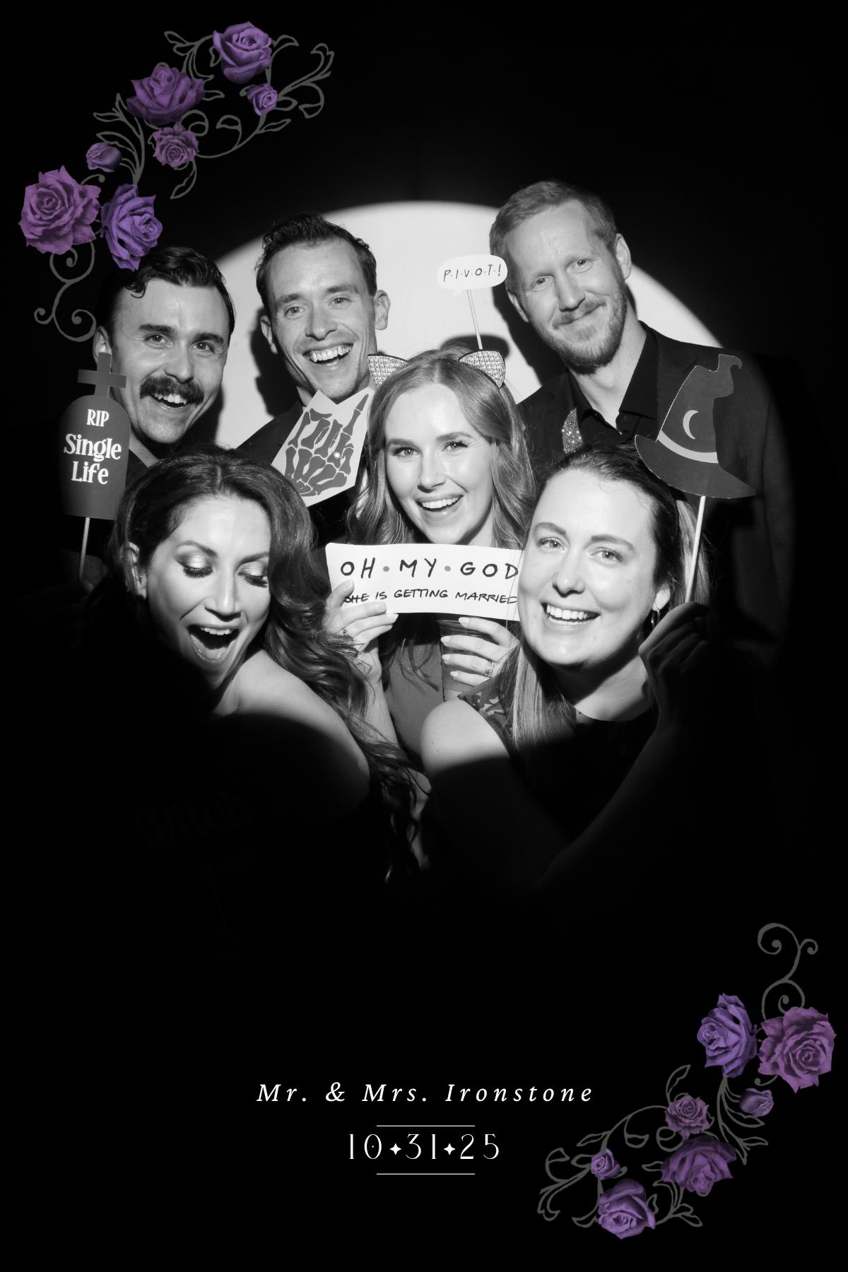 Nicole & Damon | View more photos from the event at gallery.myselfiemirror.ca/u/romanmyselfiemirrorca/Nicole-Damon