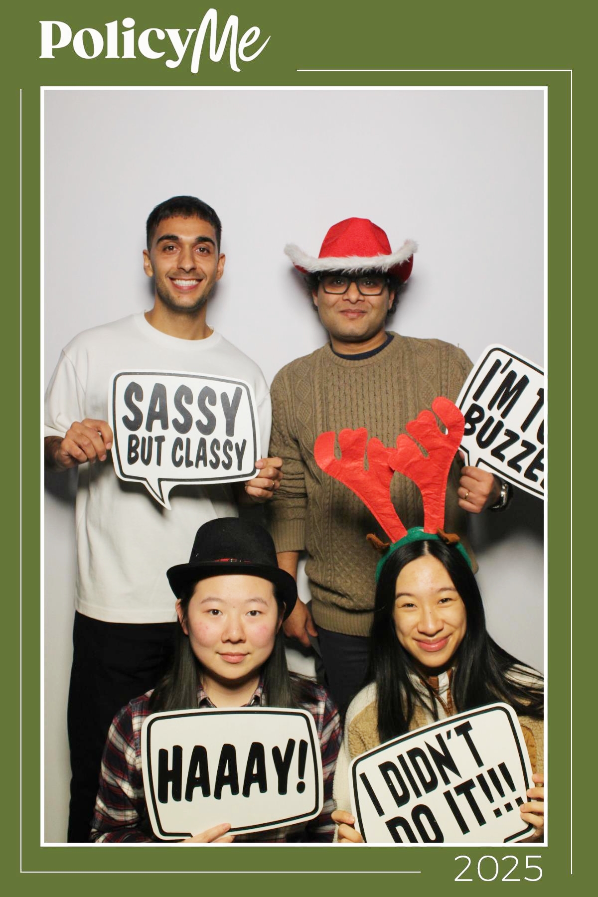 PolicyMe Holiday Party | View more photos from the event at gallery.myselfiemirror.ca/u/romanmyselfiemirrorca/PolicyMe-Holiday-Party