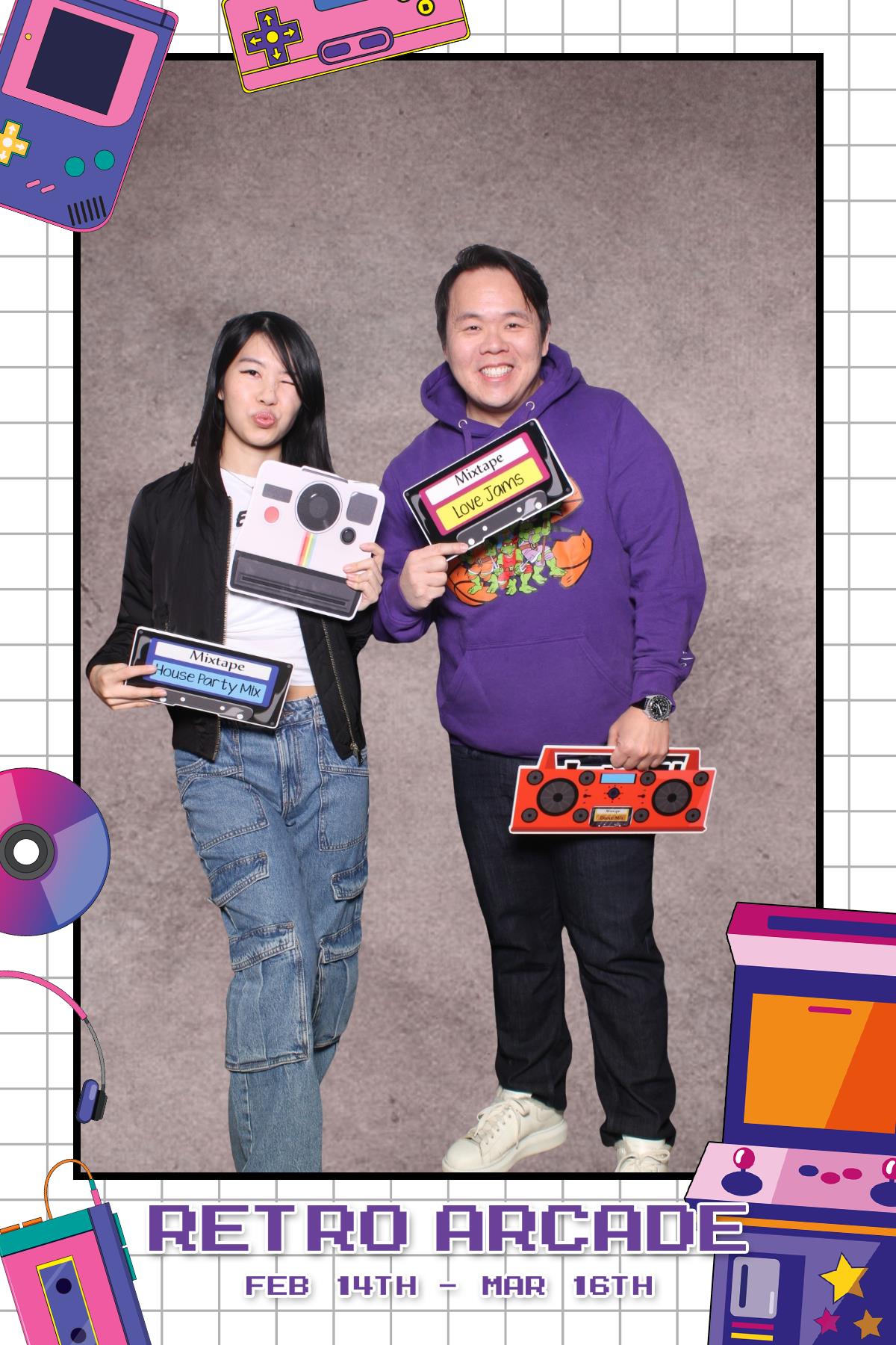 Retro Arcade | View more photos from the event at gallery.myselfiemirror.ca/u/romanmyselfiemirrorca/Retro-Arcade