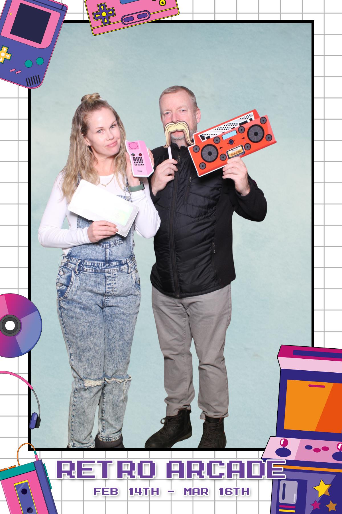 Retro Arcade | View more photos from the event at gallery.myselfiemirror.ca/u/romanmyselfiemirrorca/Retro-Arcade