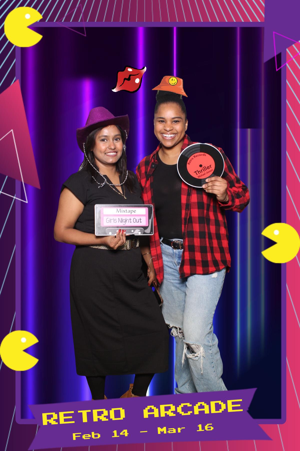 Retro Arcade | View more photos from the event at gallery.myselfiemirror.ca/u/romanmyselfiemirrorca/Retro-Arcade