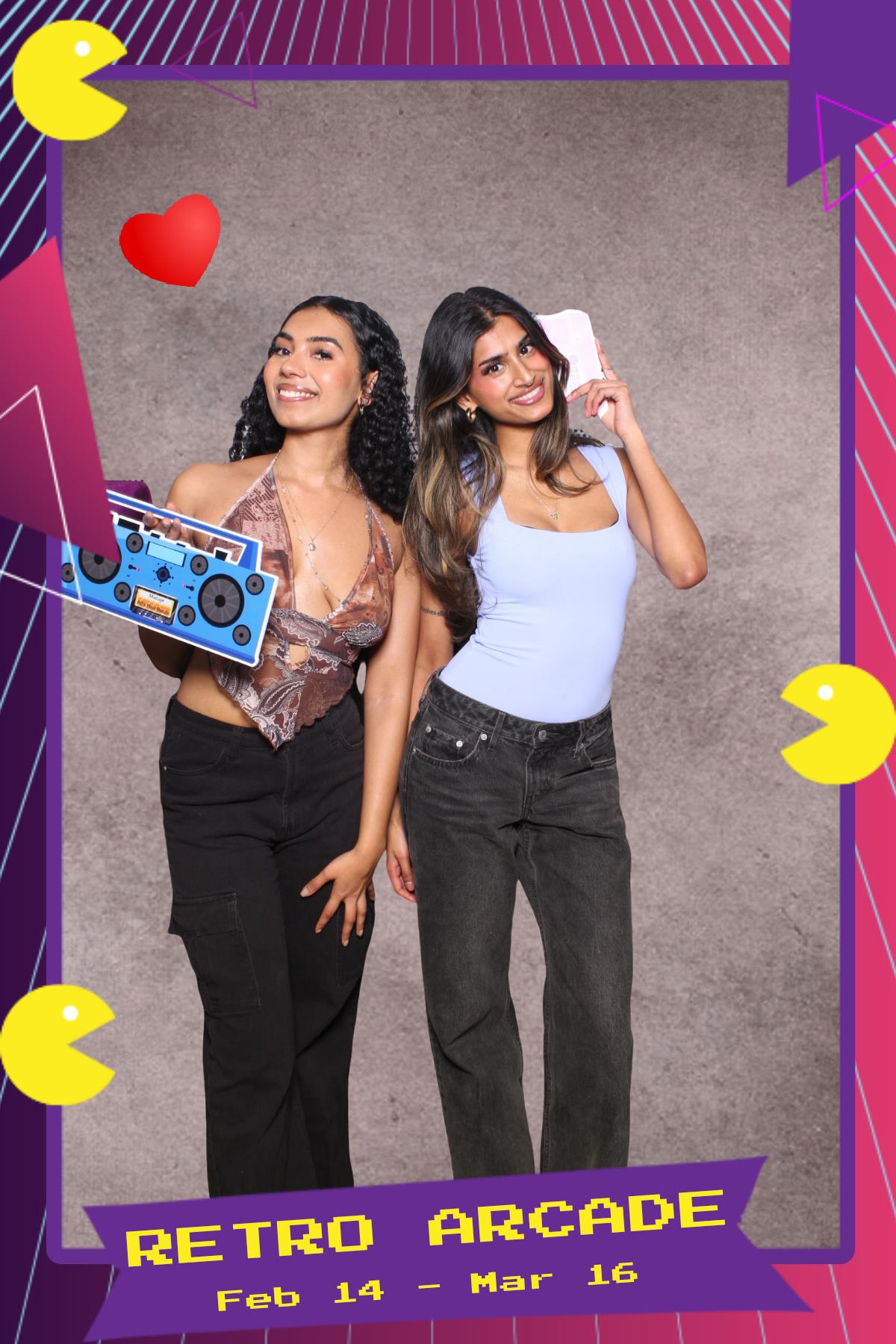 Retro Arcade | View more photos from the event at gallery.myselfiemirror.ca/u/romanmyselfiemirrorca/Retro-Arcade