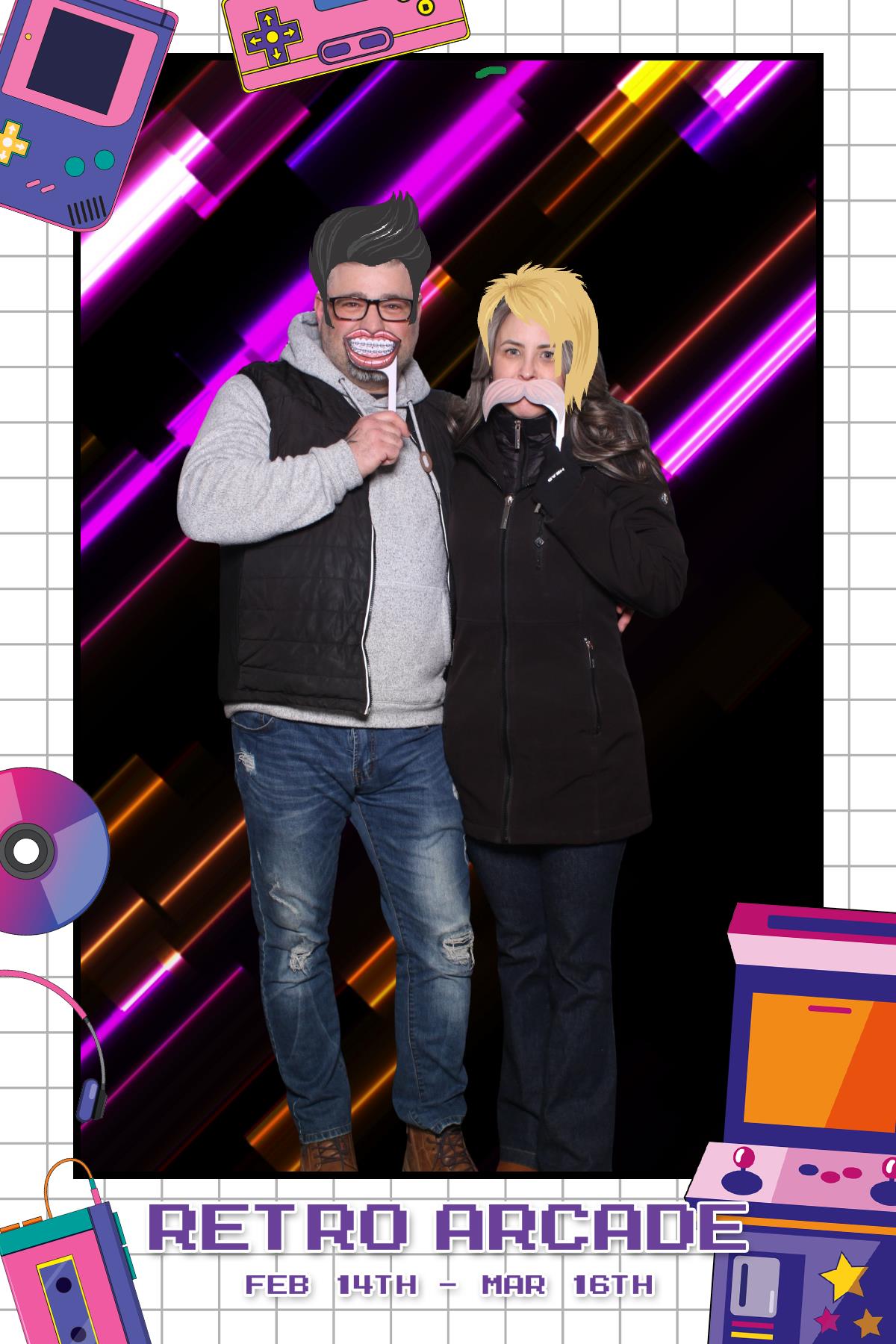 Retro Arcade | View more photos from the event at gallery.myselfiemirror.ca/u/romanmyselfiemirrorca/Retro-Arcade